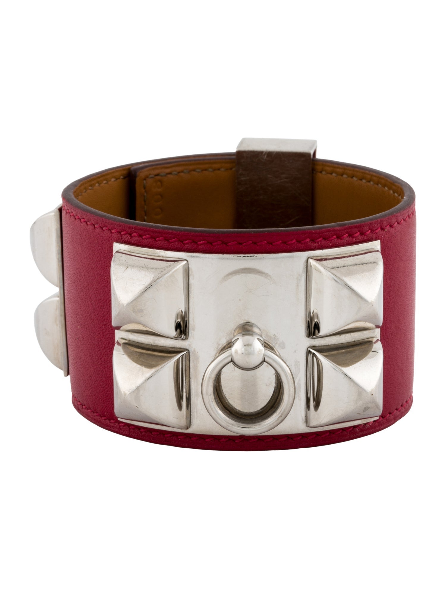Hermès Leather Collier de Chien Wrap Bracelet