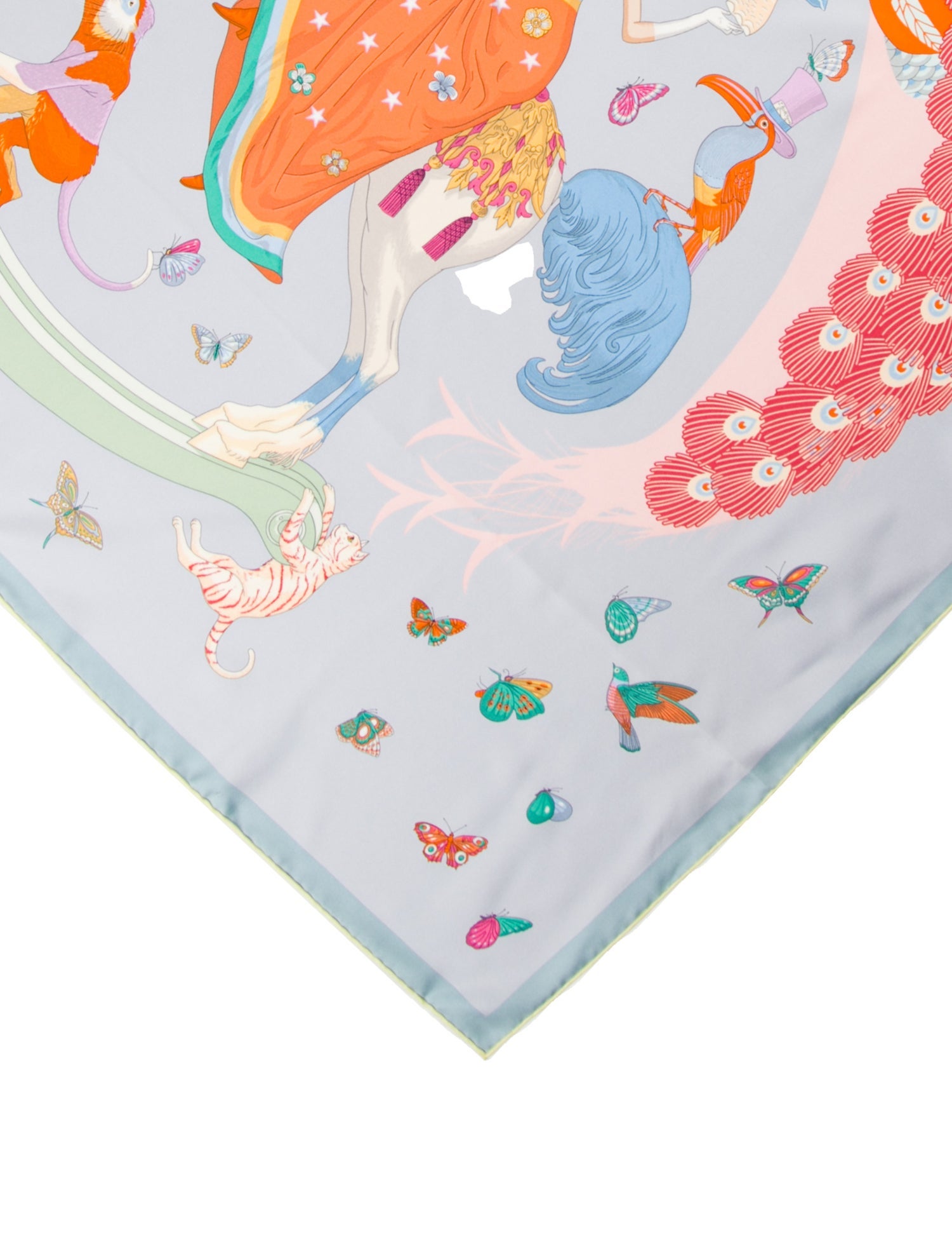 Hermès Story Silk Scarf