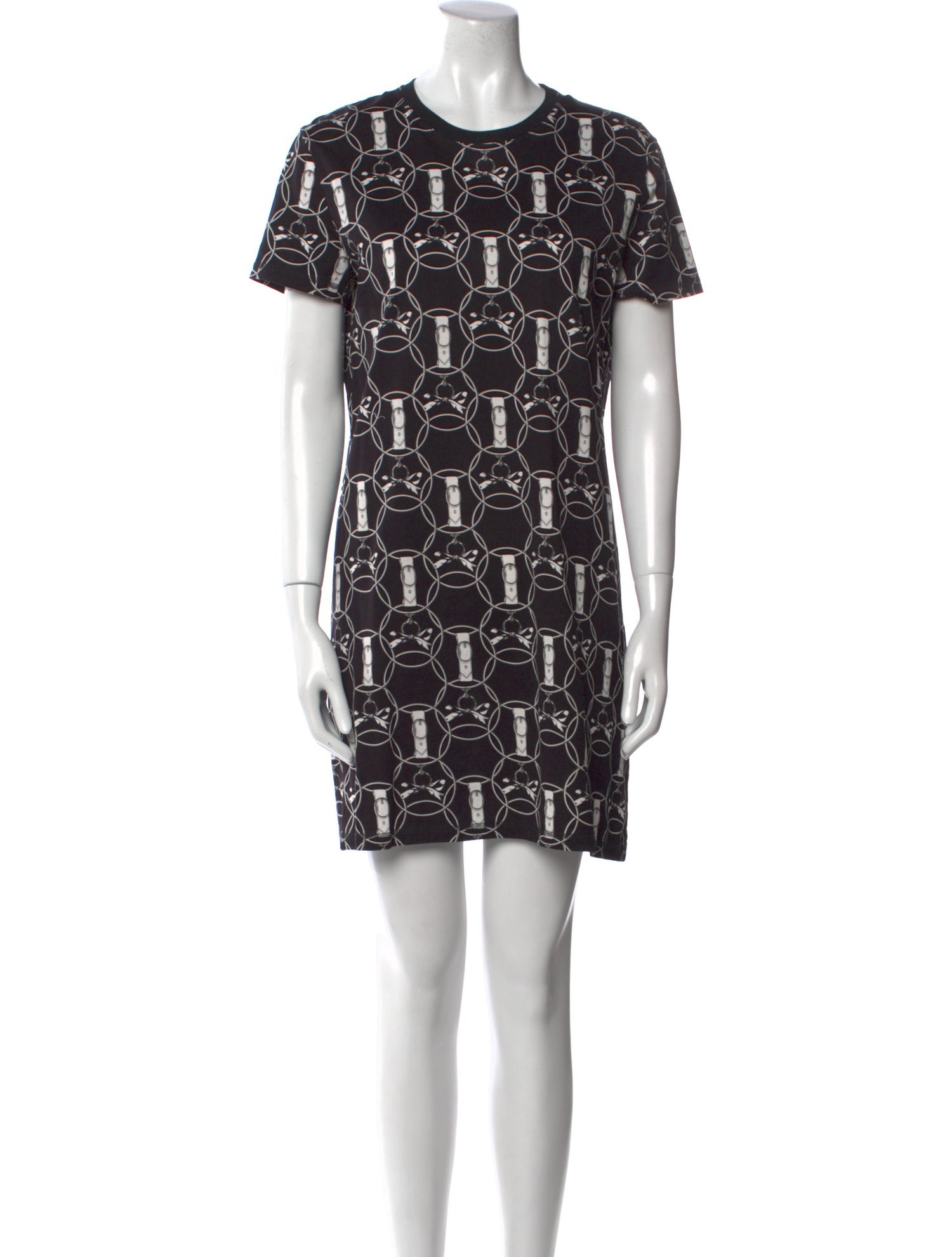 Hermès Printed Mini Dress