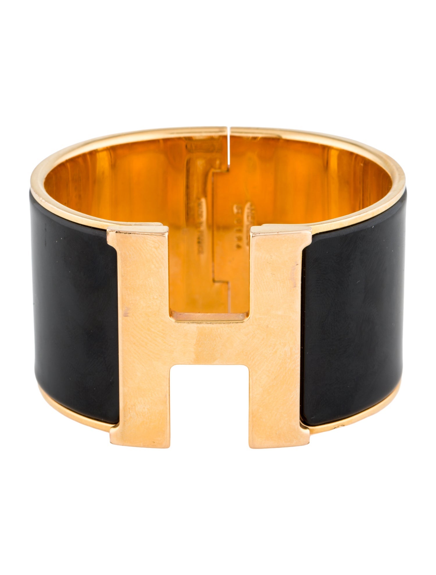 Hermès Enamel Extra Wide Clic Clac H Bracelet