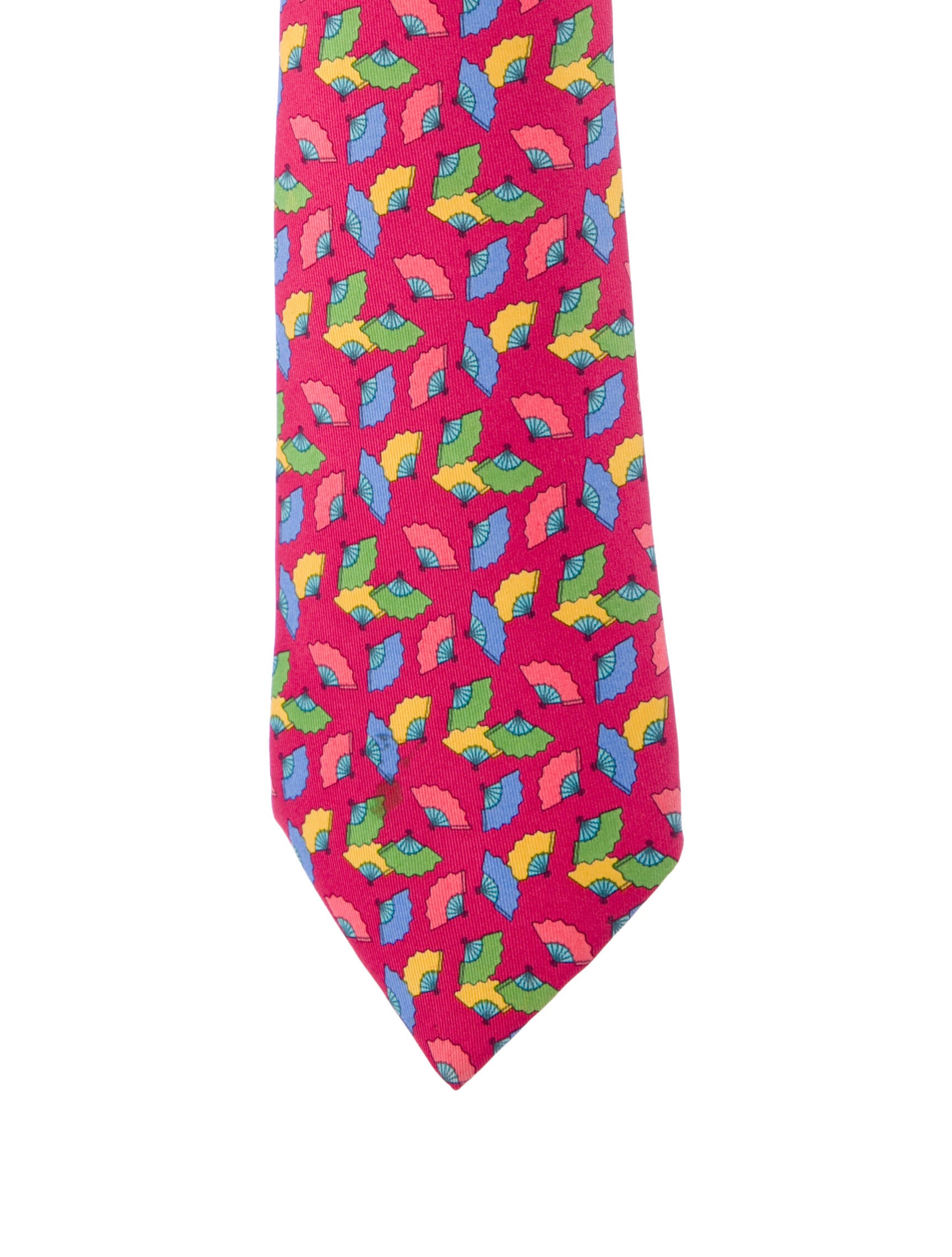 Hermès Silk Patterned Print