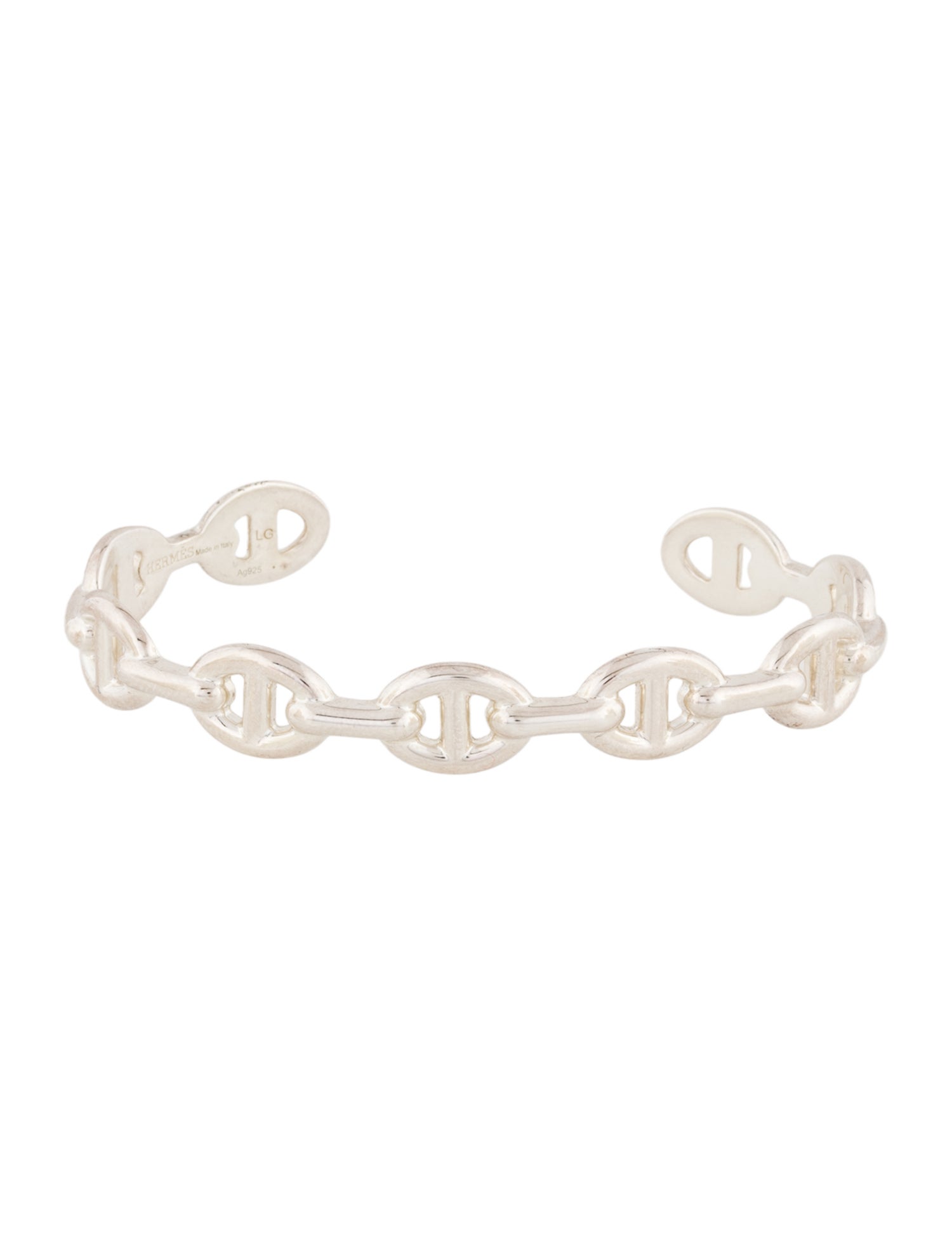 Hermès Chaîne d'Ancre Enchainee Bracelet, Medium Model