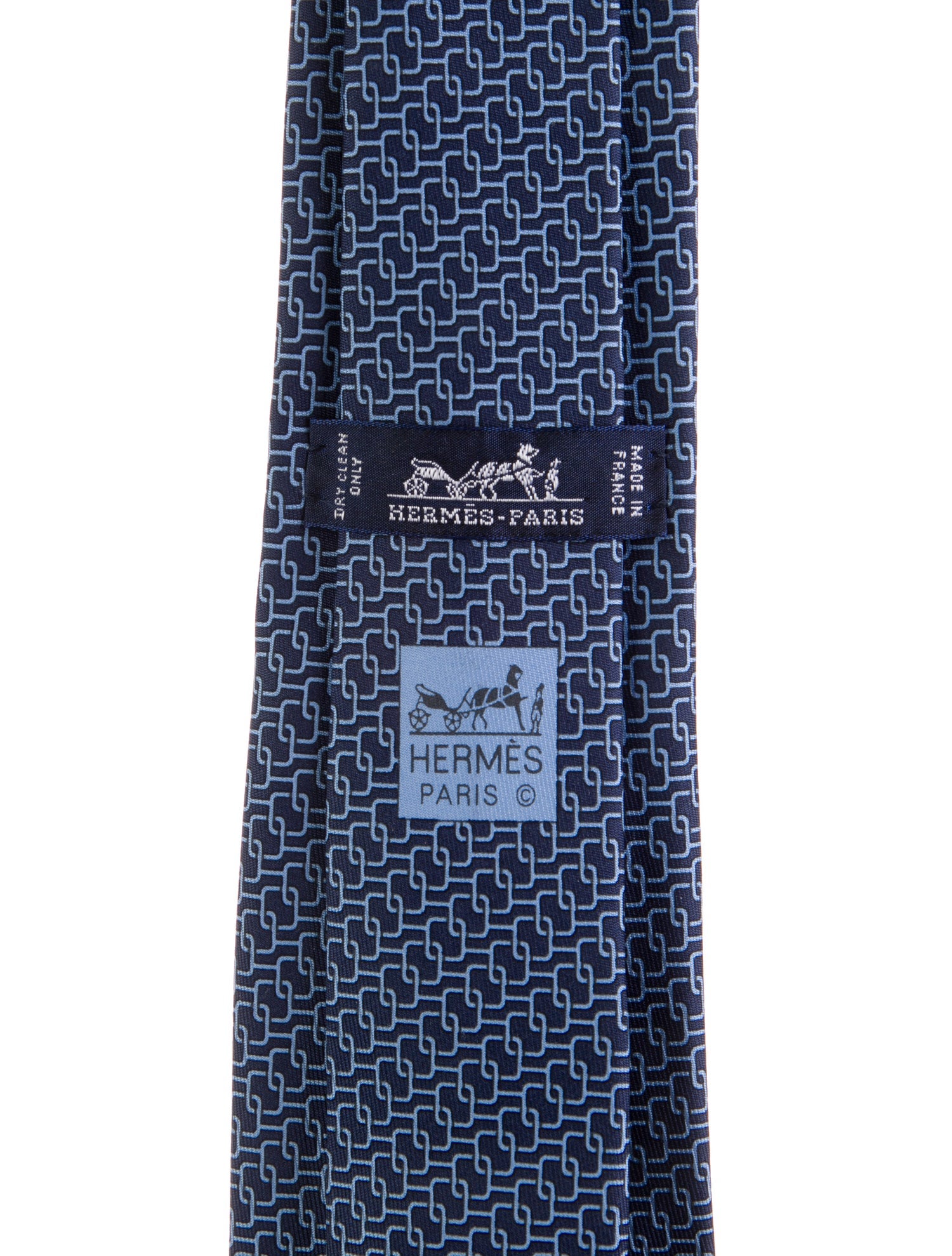 Hermès Silk Printed Tie