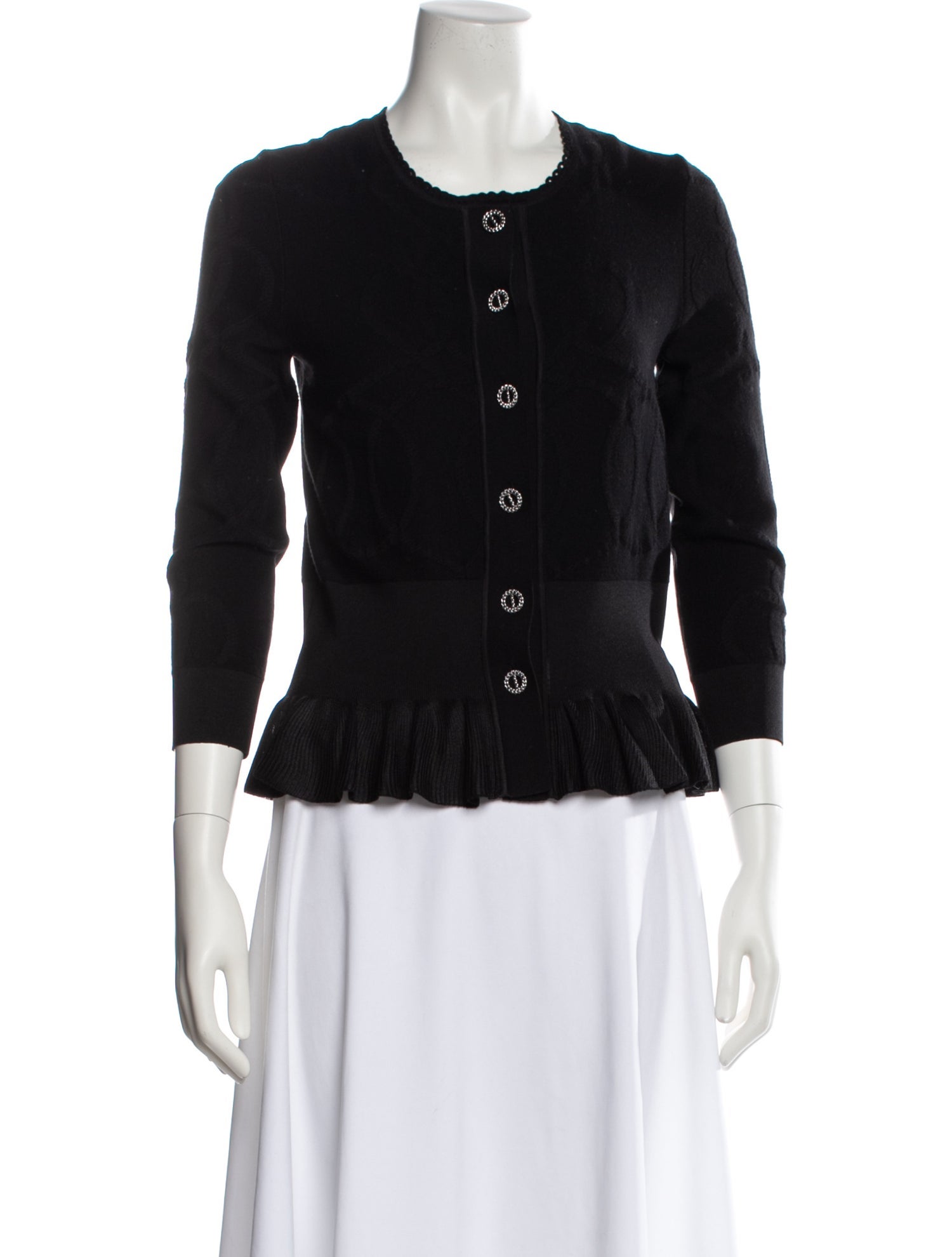 Hermès Wool Scoop Neck Sweater