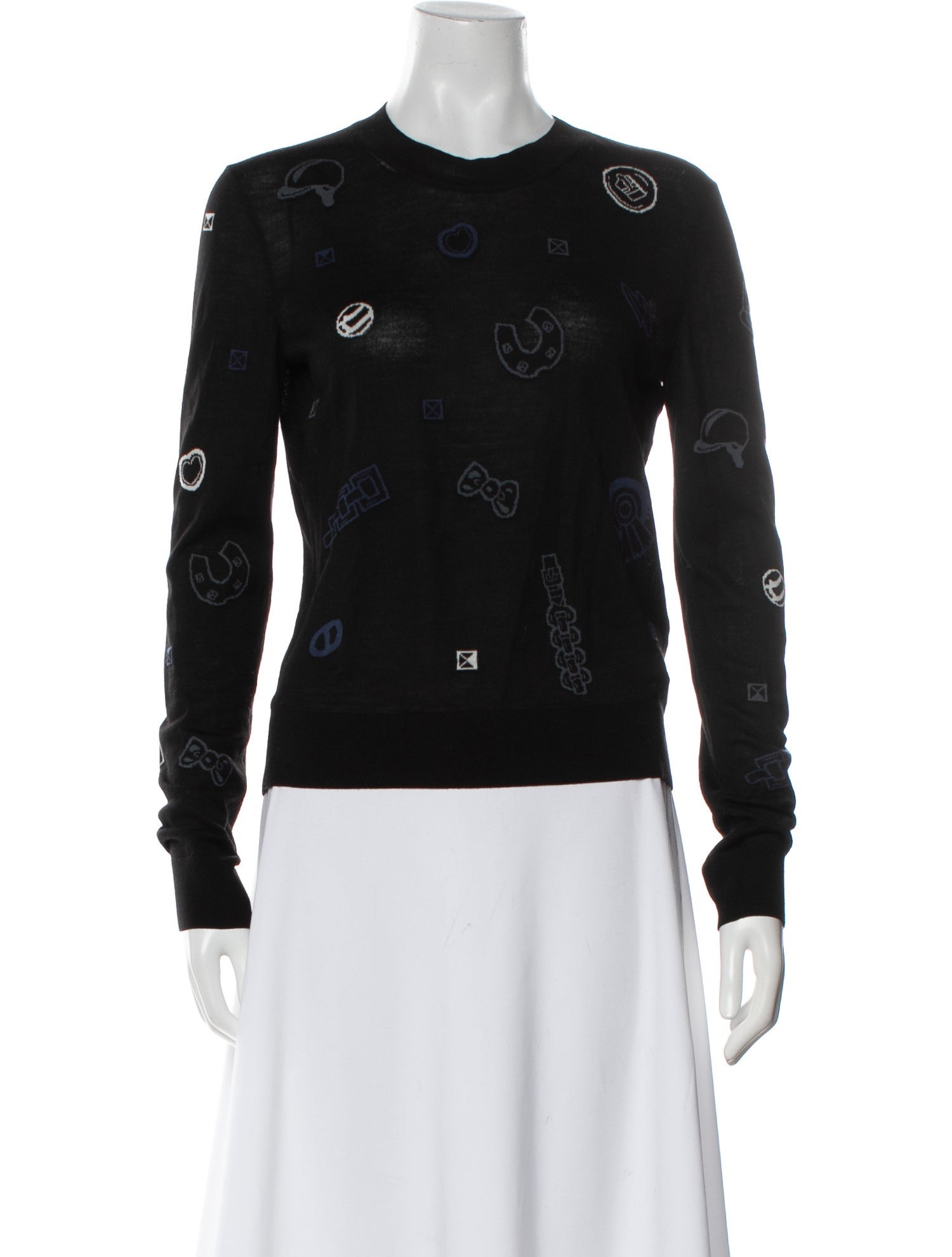 Hermès Virgin Wool Crew Neck Sweater