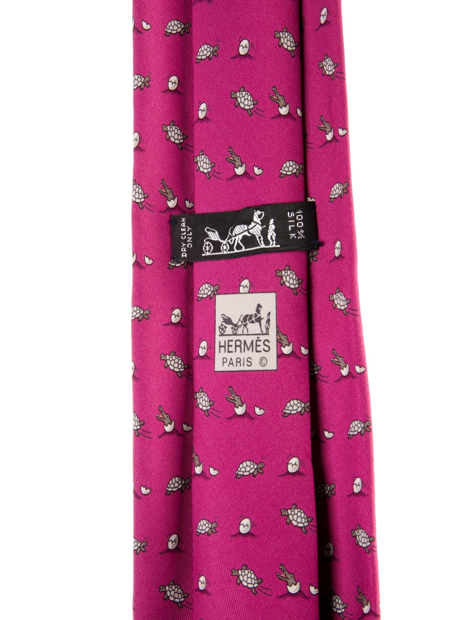 Hermès Silk Patterned Tie