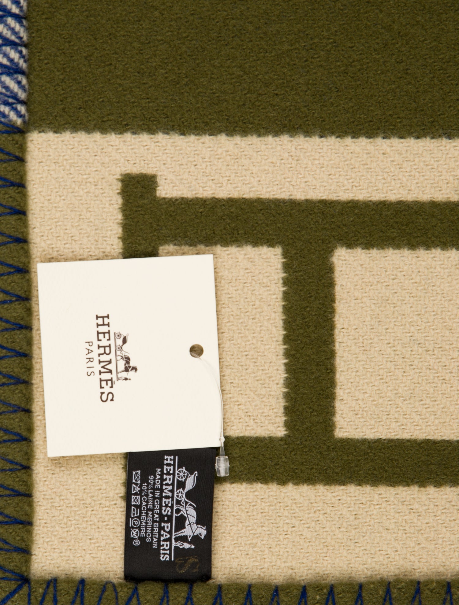 Hermès Avalon III Throw Blanket w/ Tags