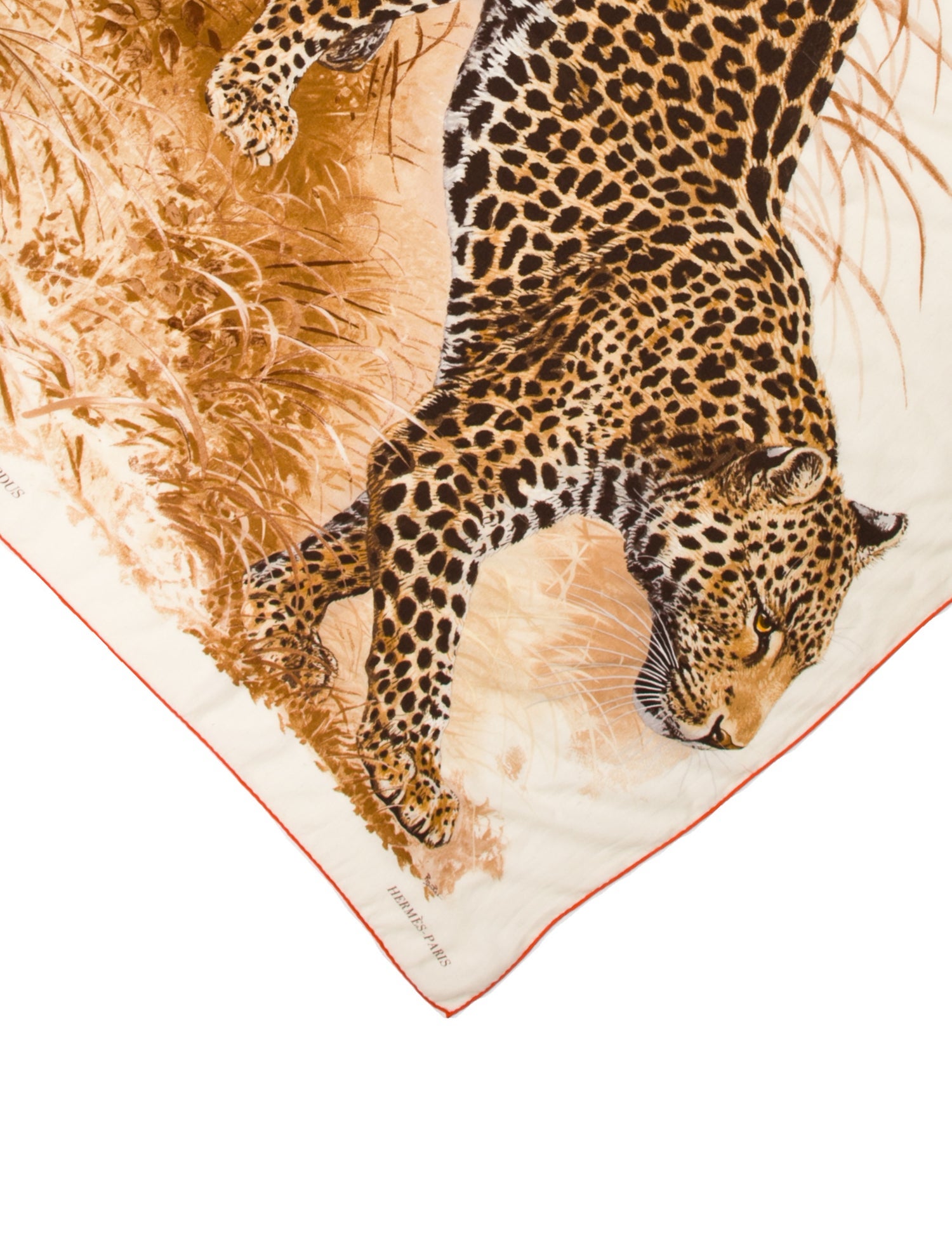 Hermès Panthera Pardus Cashmere Shawl