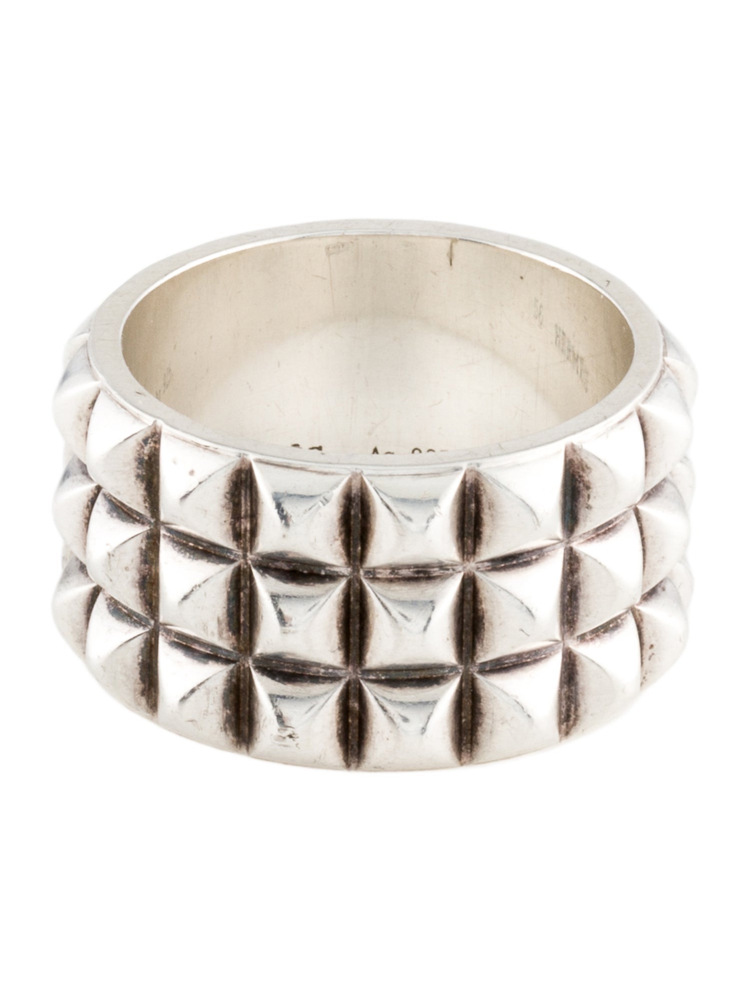 Hermès Wide Studded Espionne Band