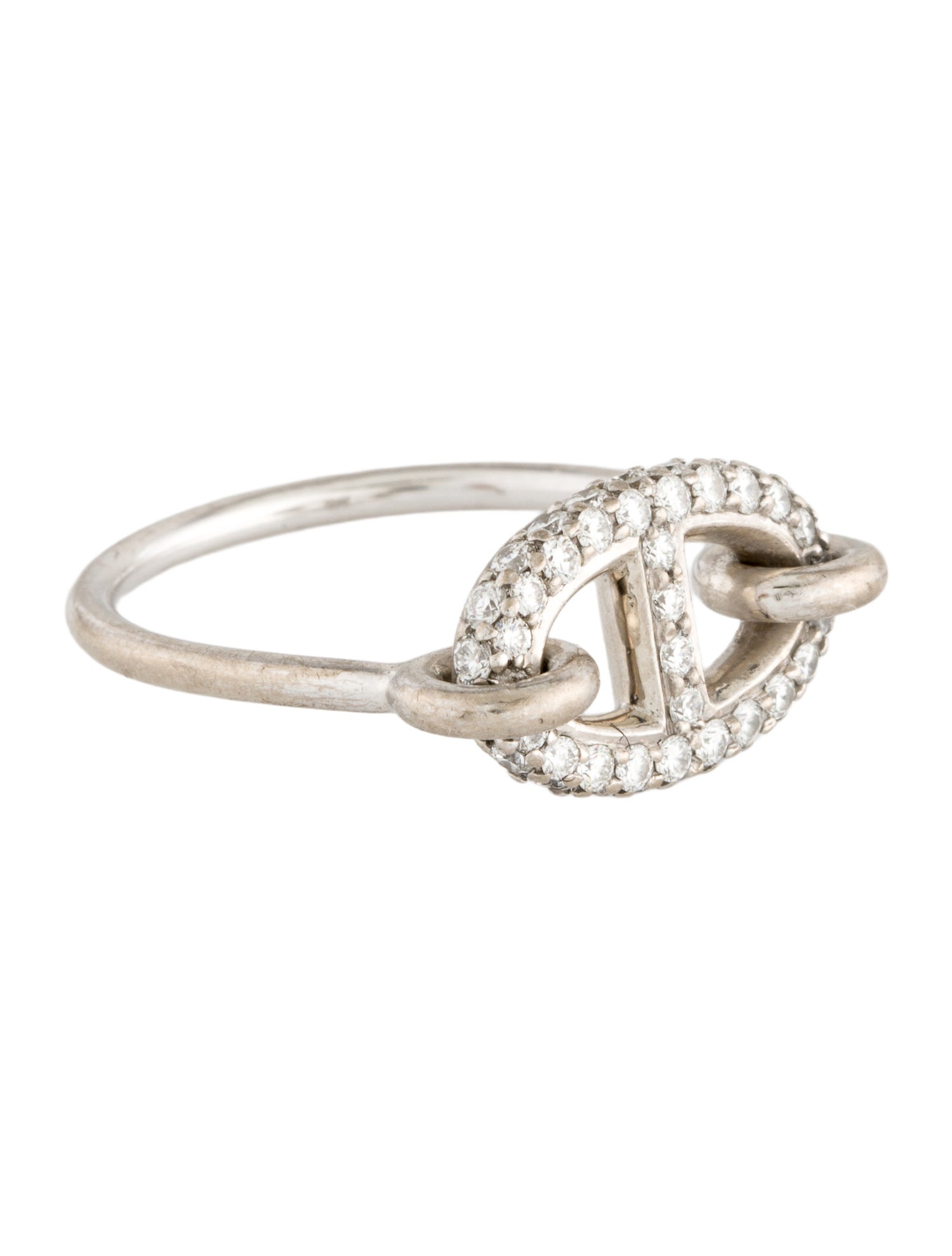Hermès 18K Diamond Farandole Ring