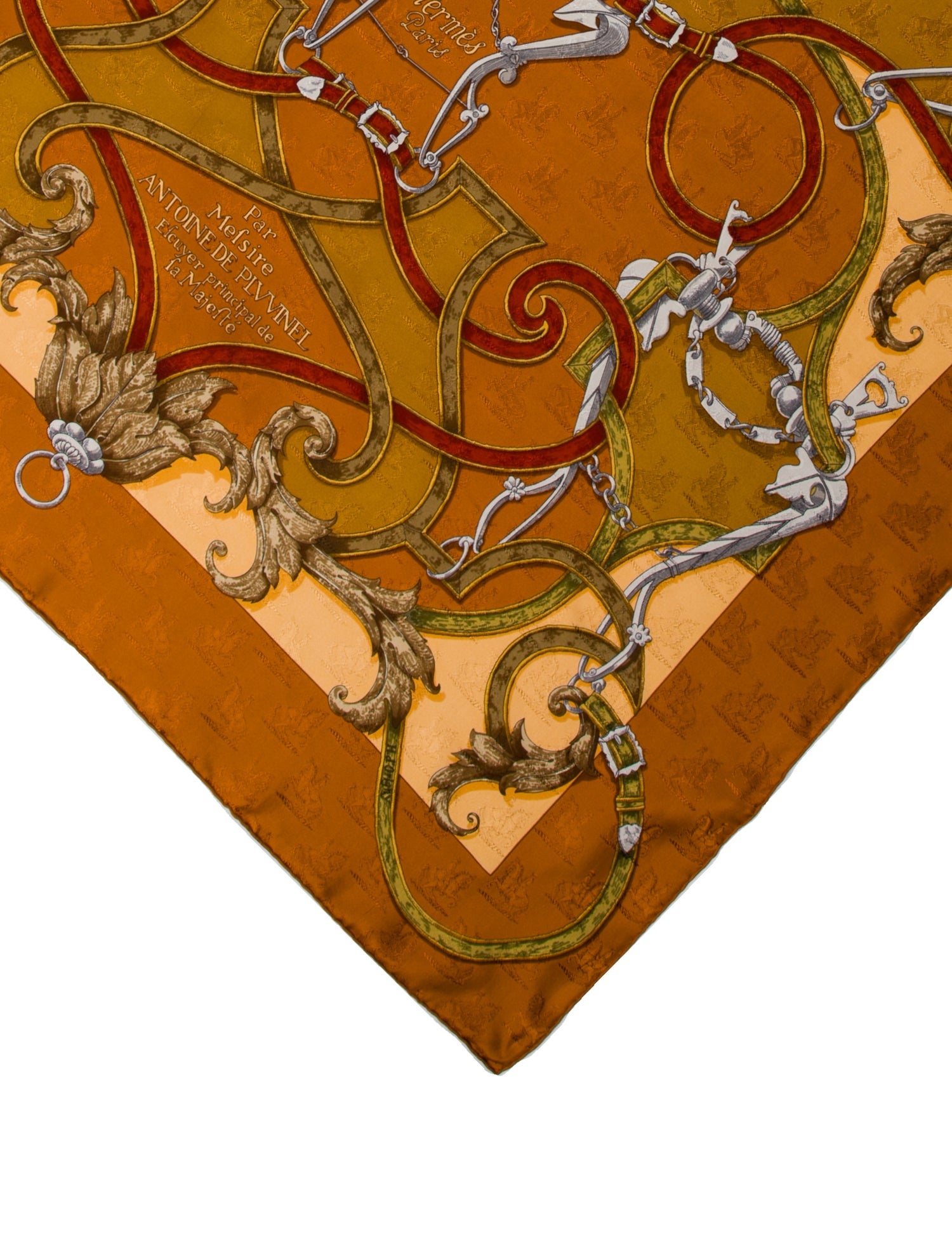 Hermès L’Instruction du Roy Jacquard Silk Scarf