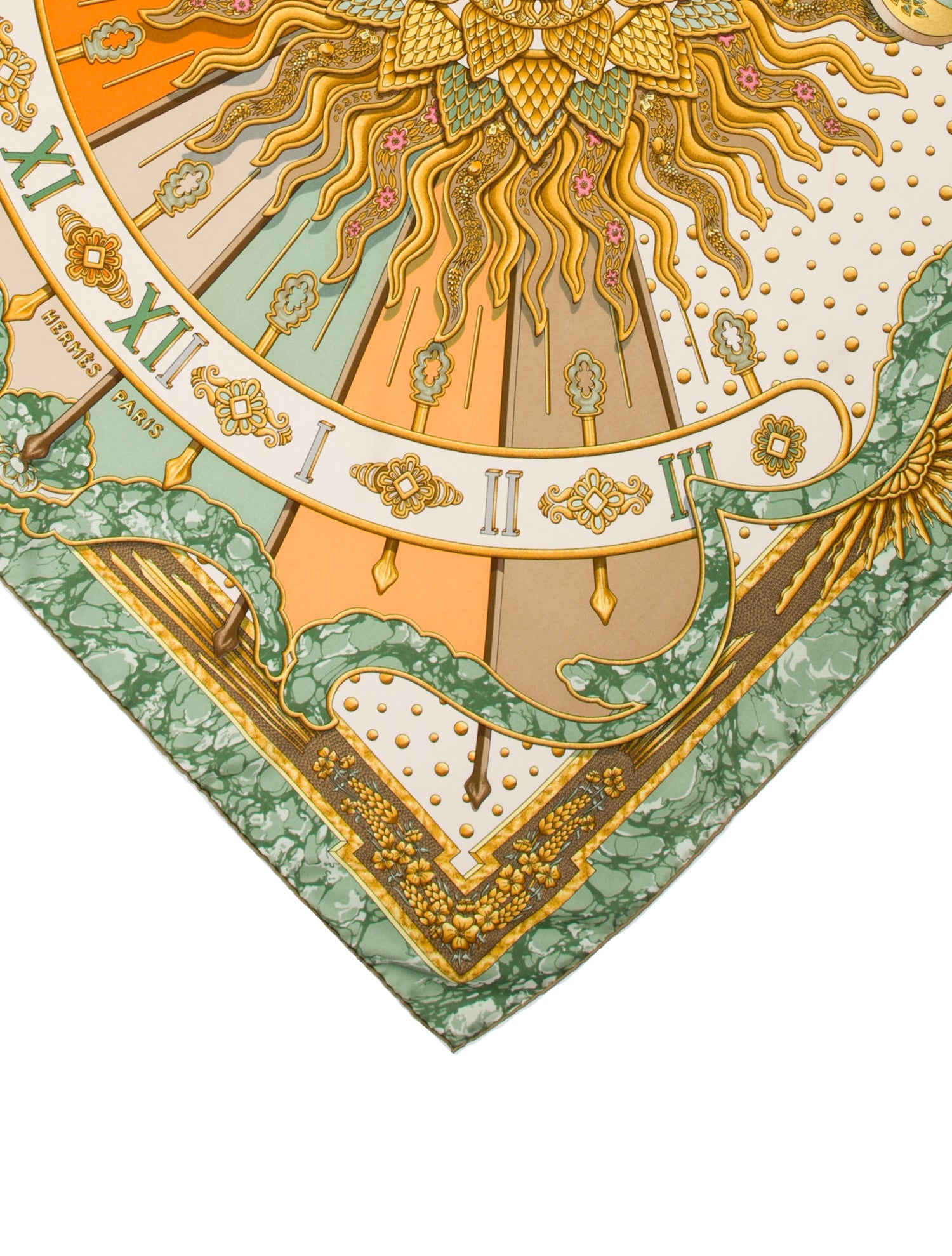 Hermès Carpe Diem Silk Scarf