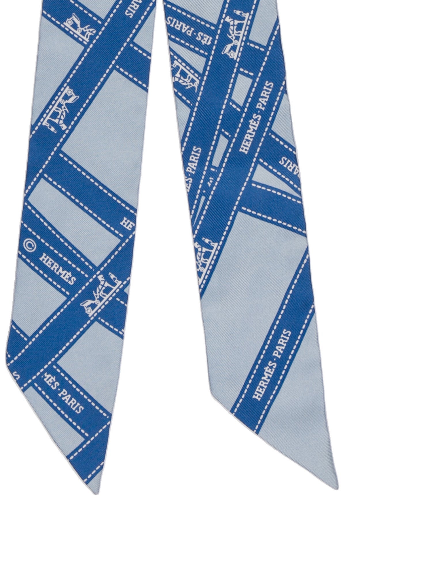 Hermès Silk Twilly Scarf