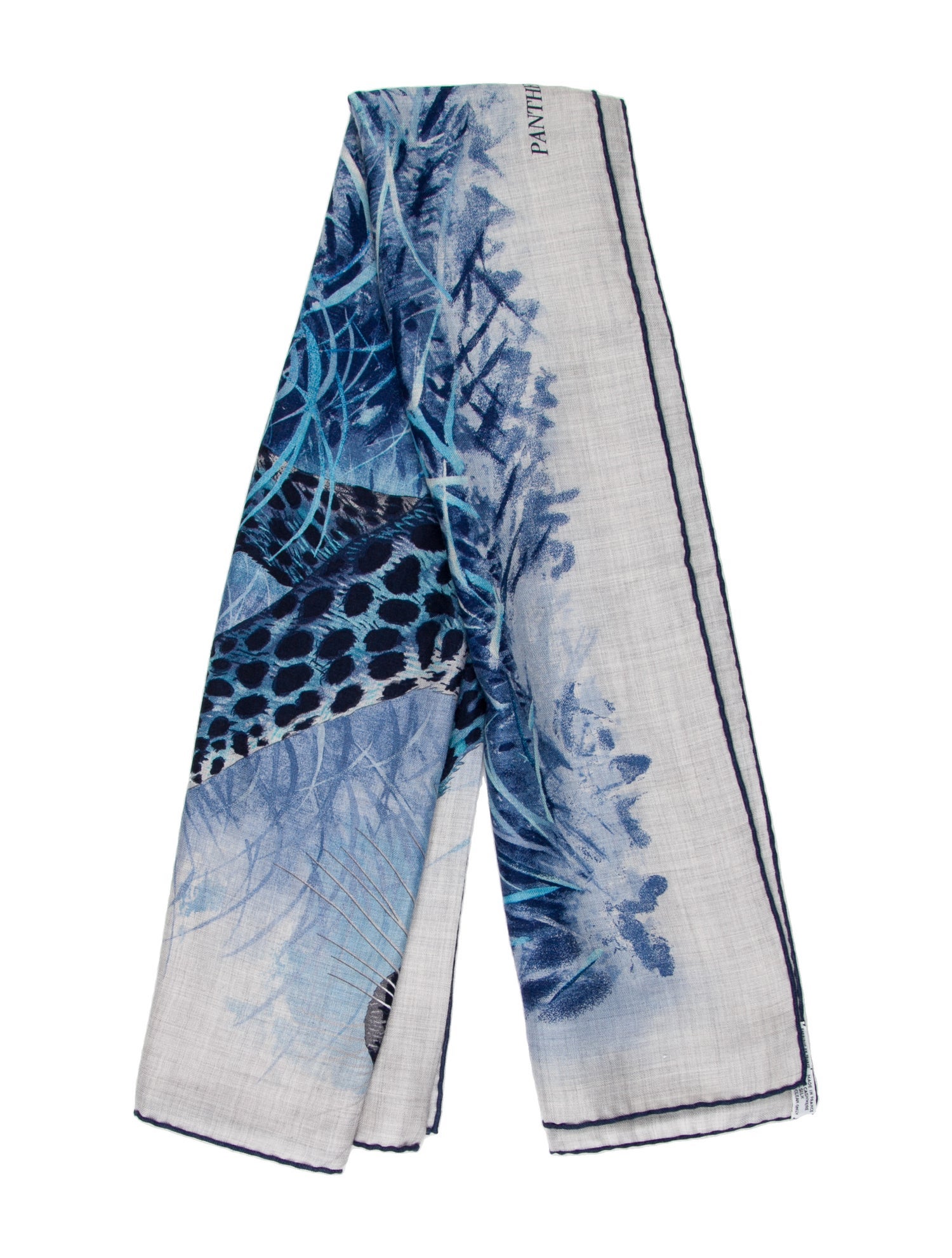 Hermès Panthera Pardus Cashmere Shawl