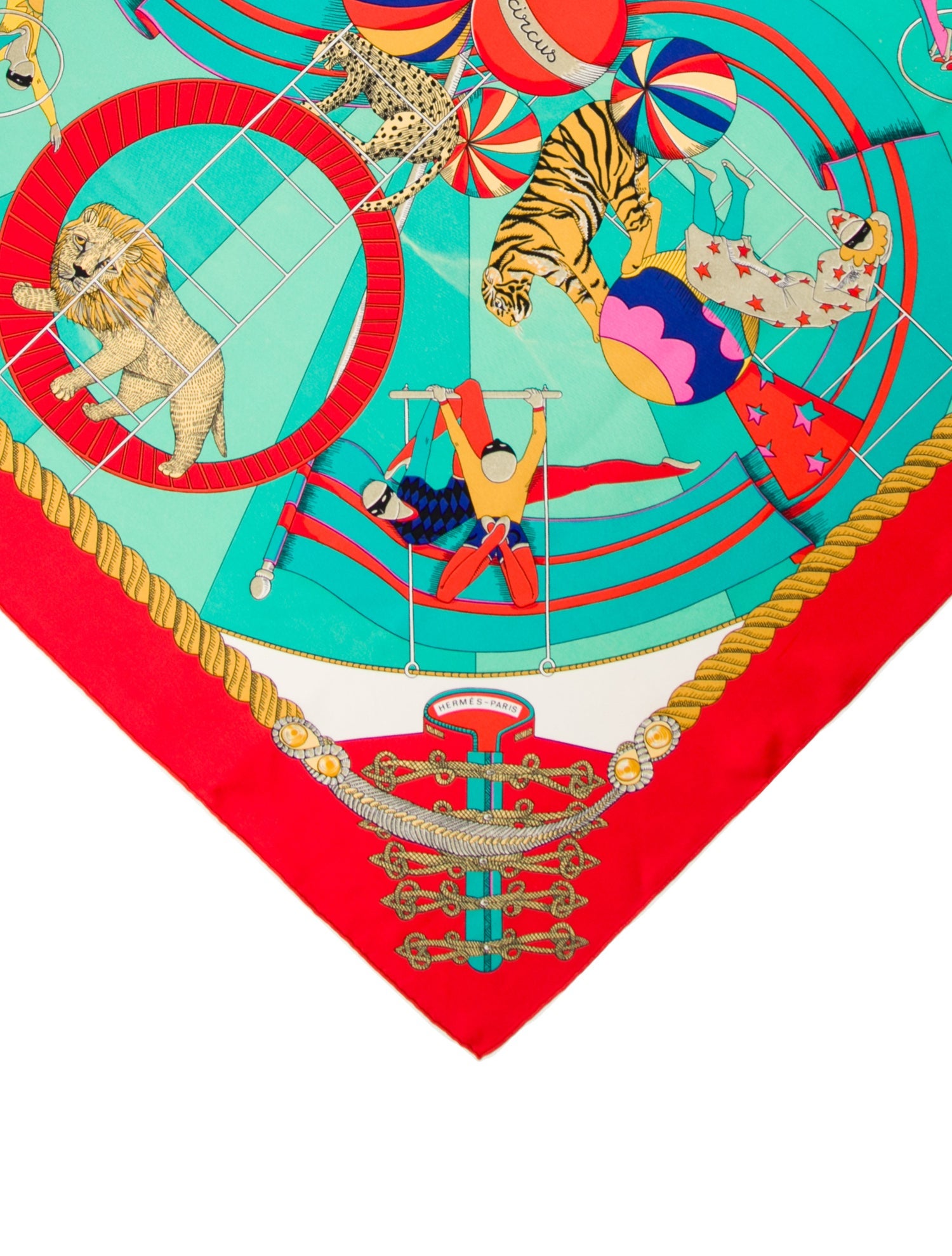 Hermès Circus Silk Scarf