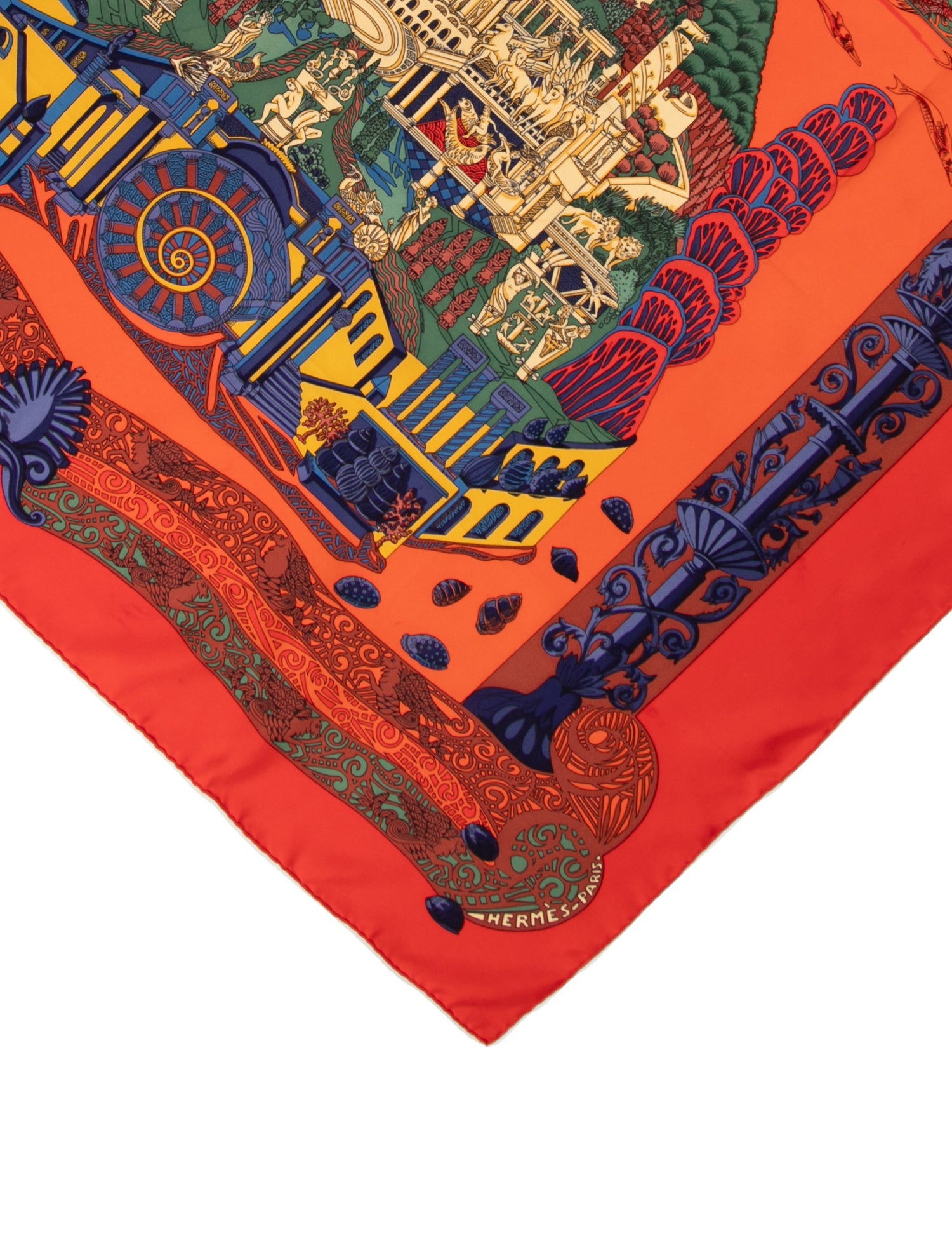 Hermès L'Atlantide Silk Scarf