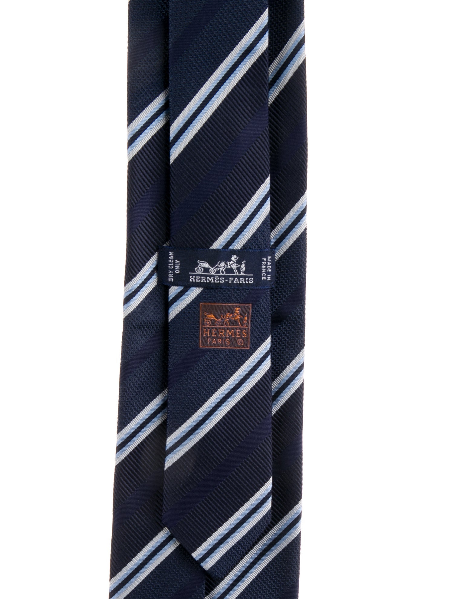 Hermès Printed Silk Tie