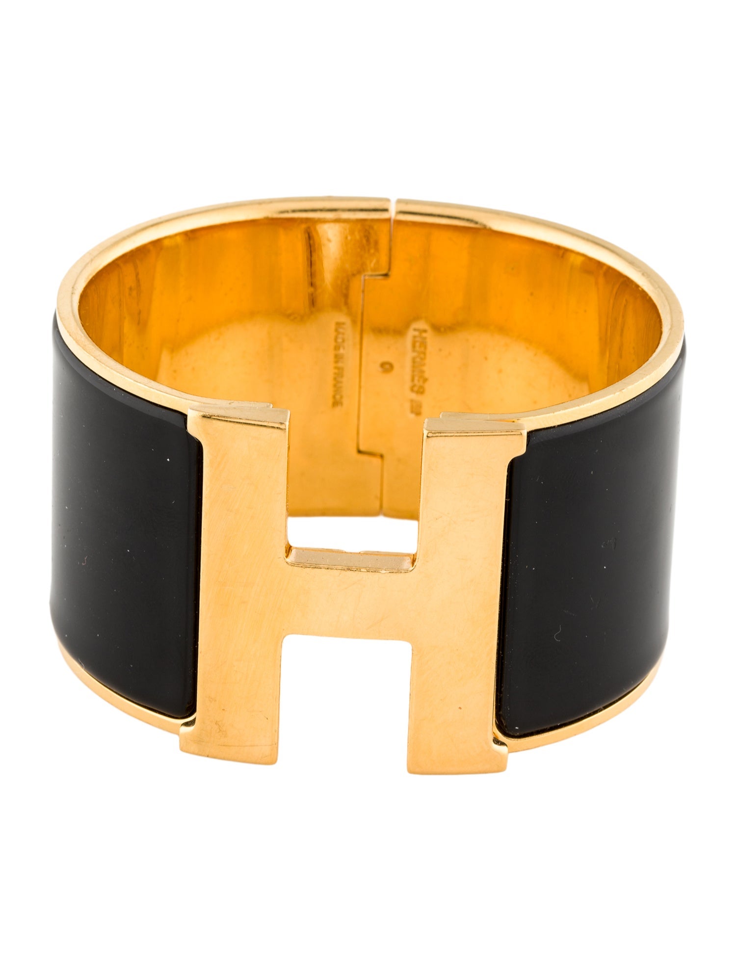 Hermès Enamel Extra Wide Clic Clac H Bracelet