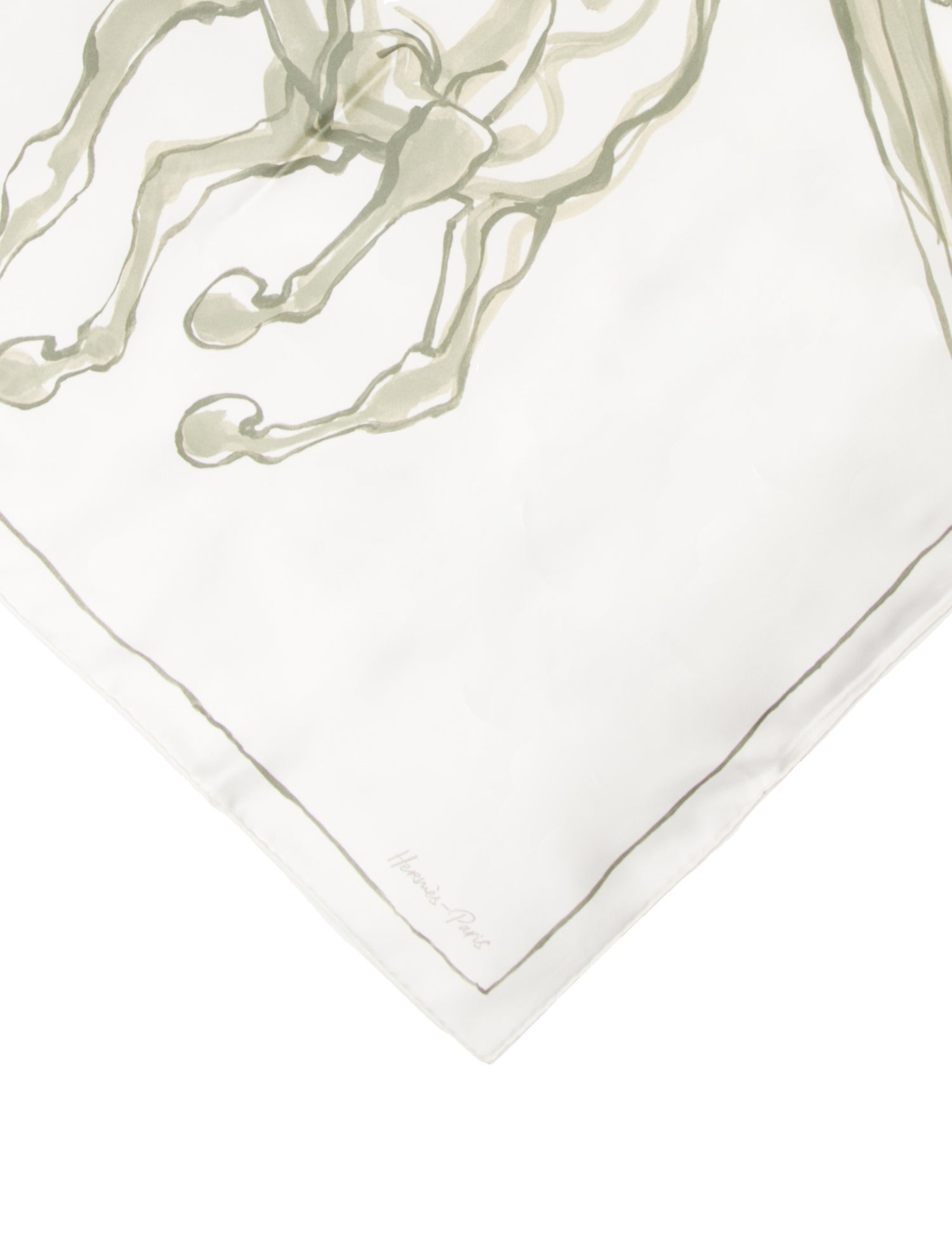 Hermès Libre Comme Pegase Silk Scarf