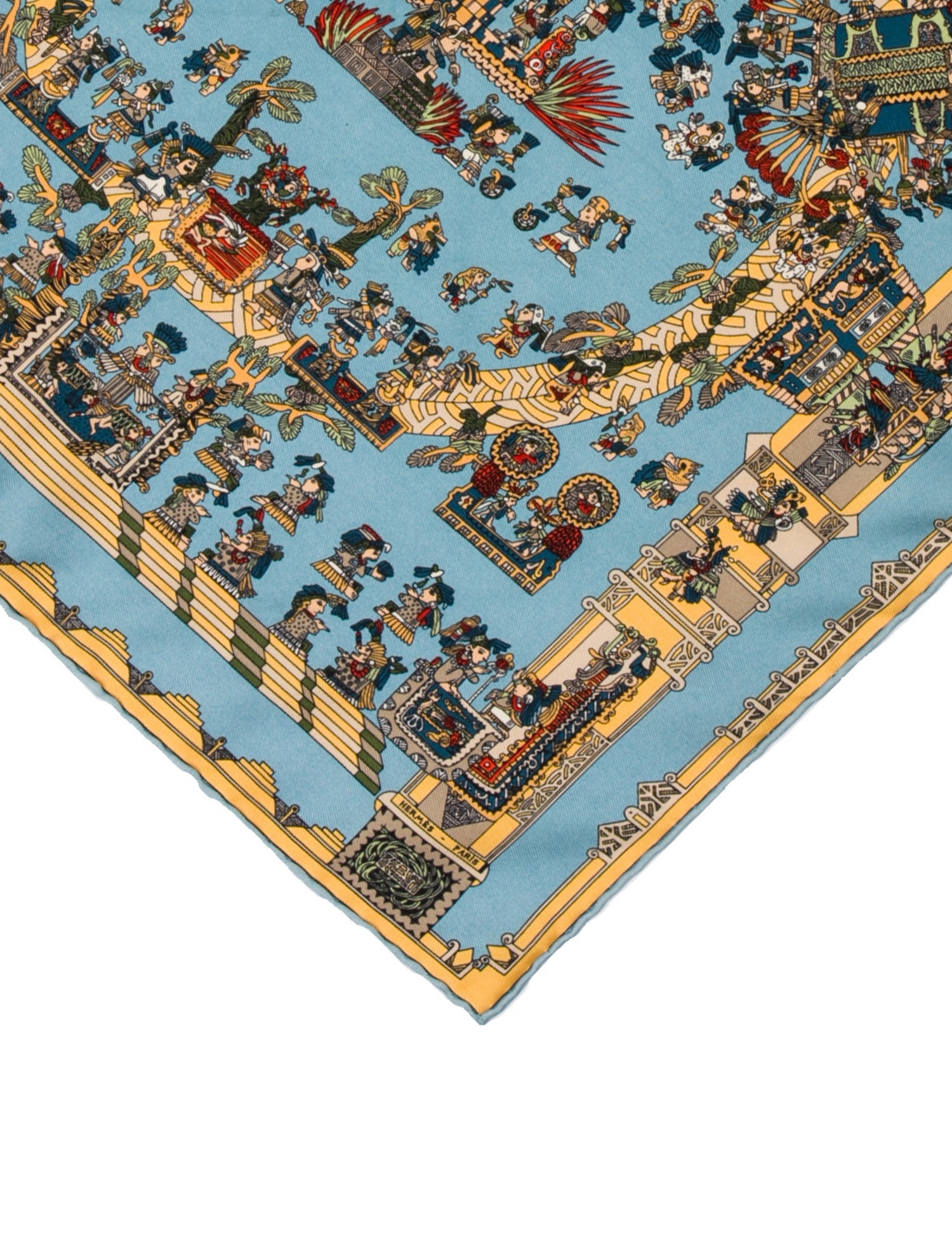 Hermès Astres et Soleils Silk Scarf