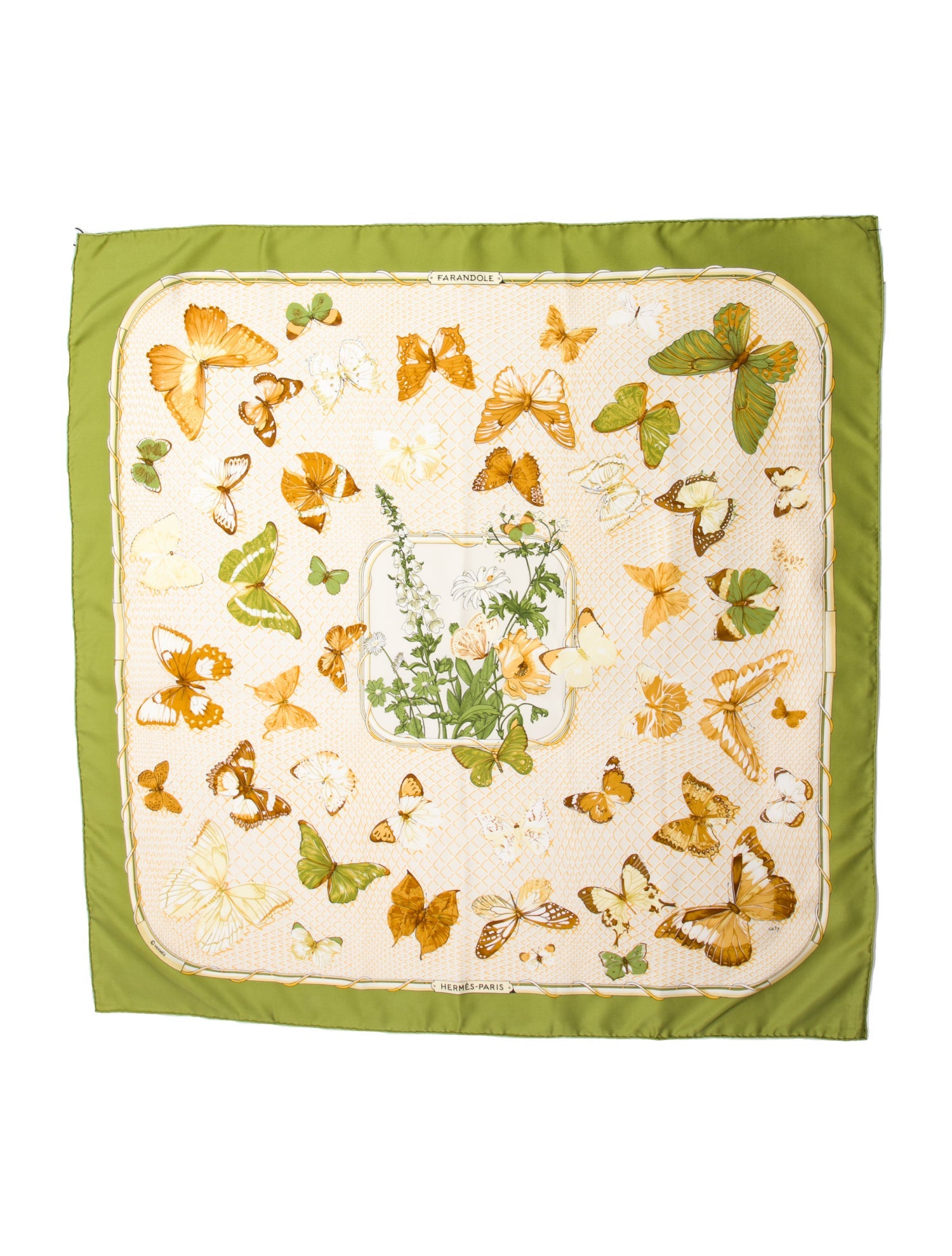 Hermès Farandole Silk Scarf