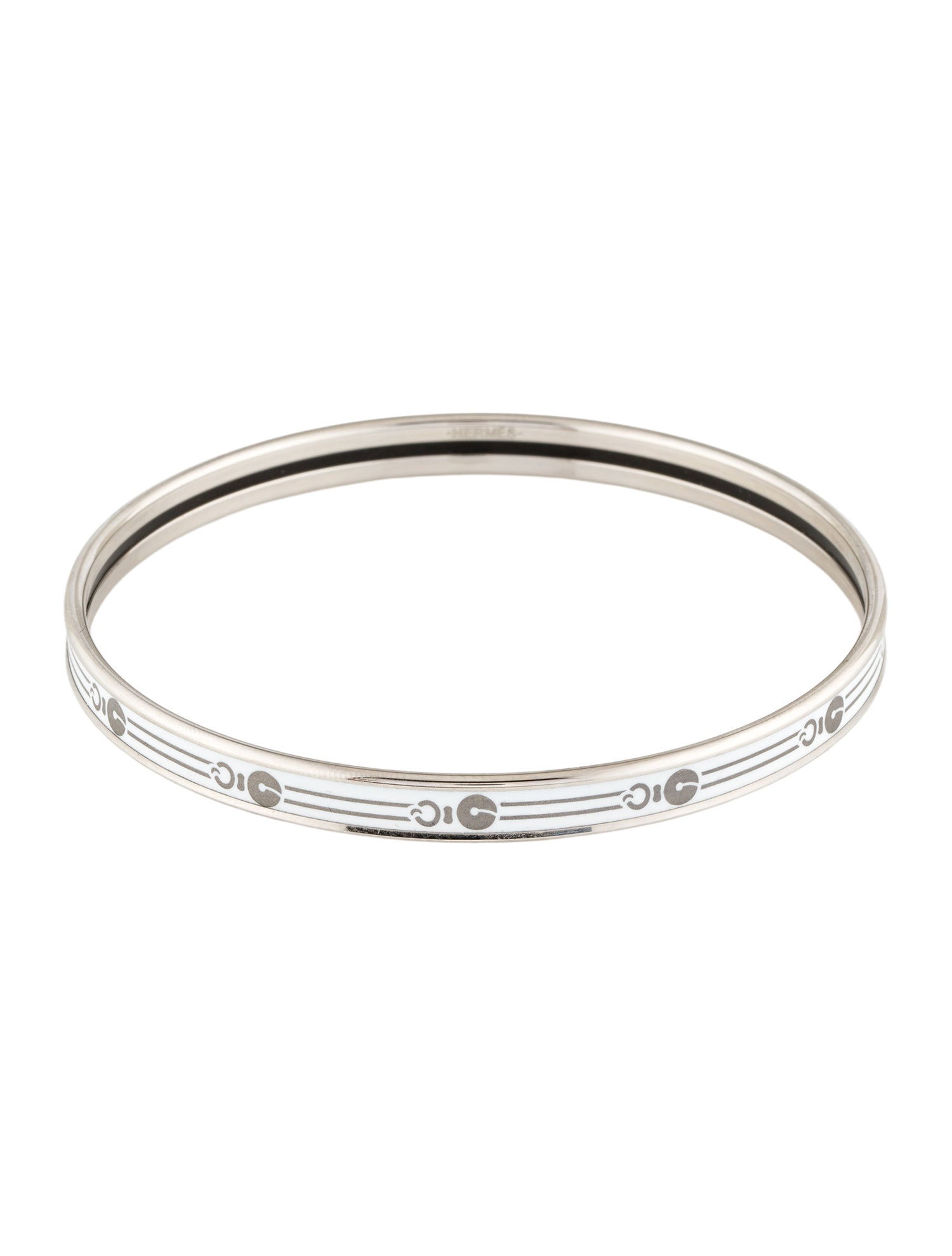 Hermès Enamel Uni Bangle