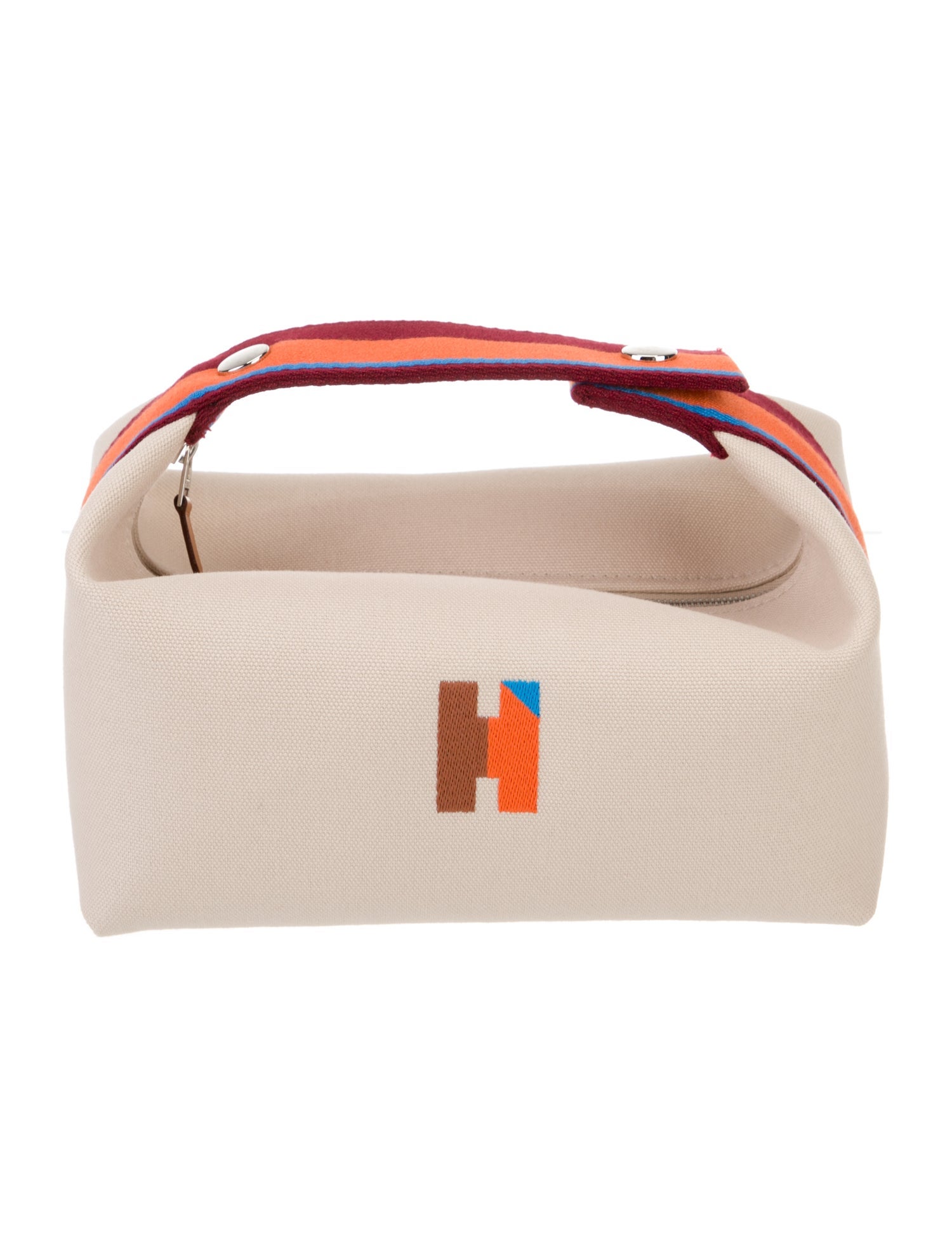 Hermès Toile Small Bride-a-Brac H Pavillon Case