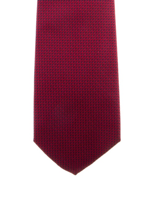 Hermès Silk Pattern Tie