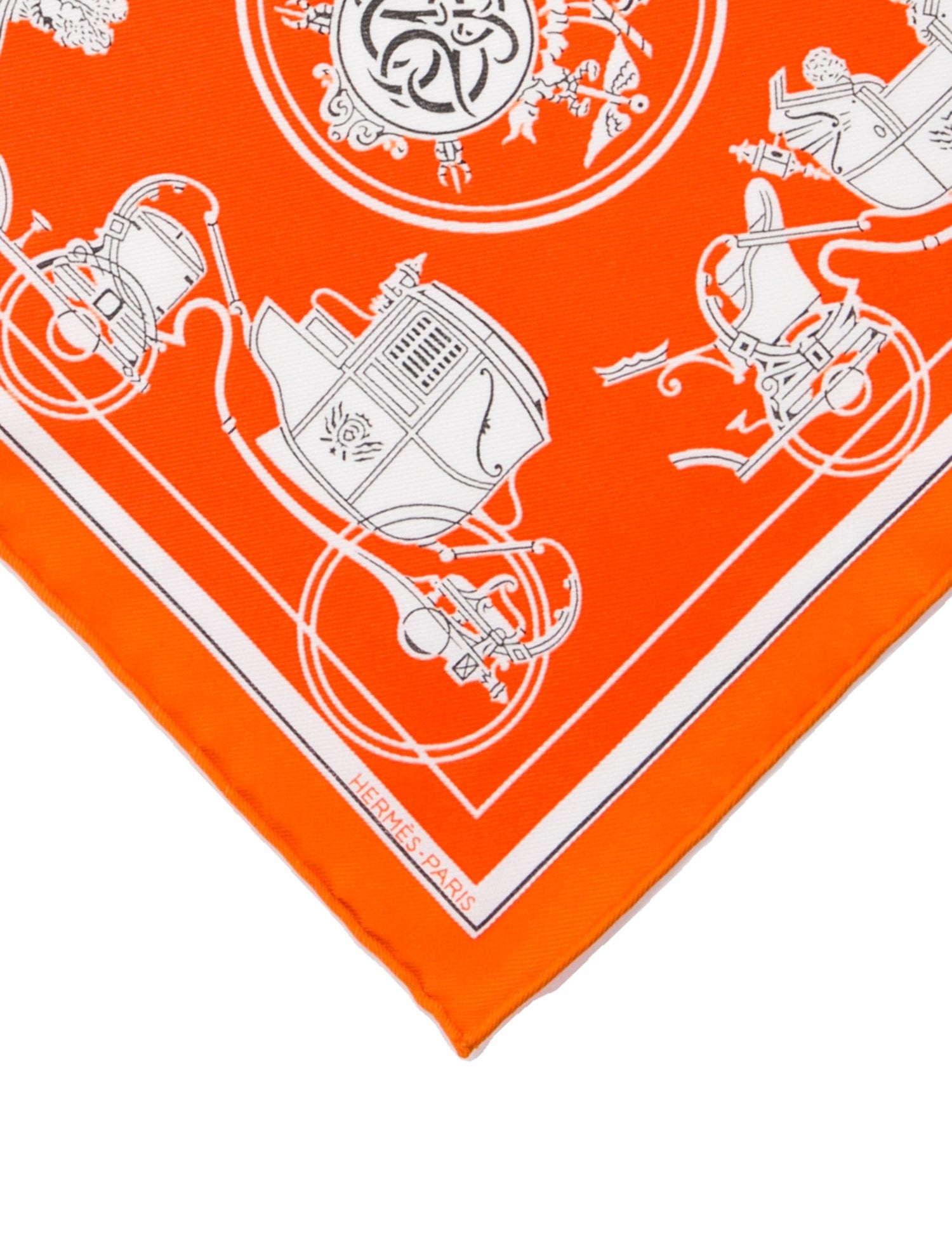 Hermès Ex-Libris Nano Cashmere Scarf