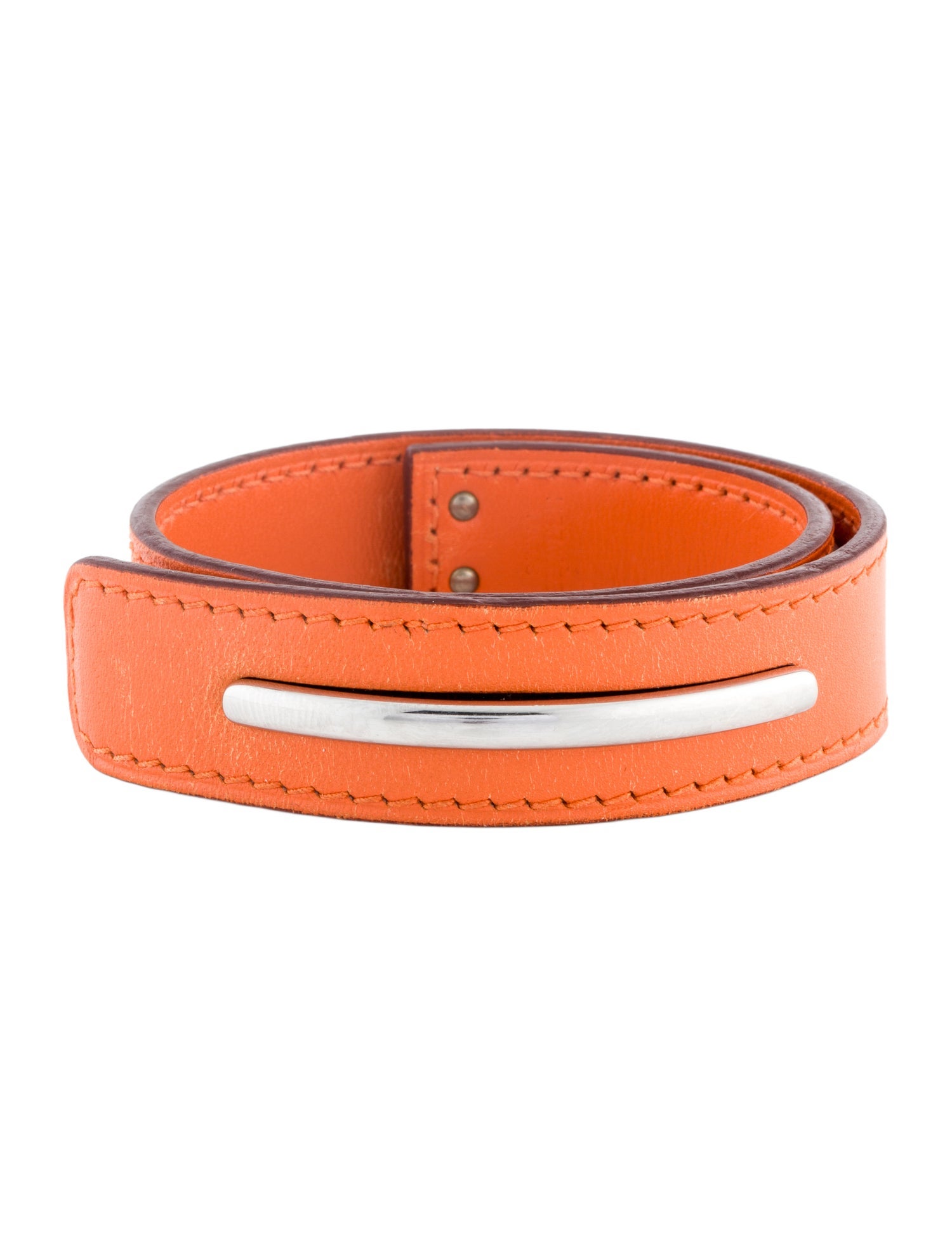 Hermès Leather Corsair Bracelet