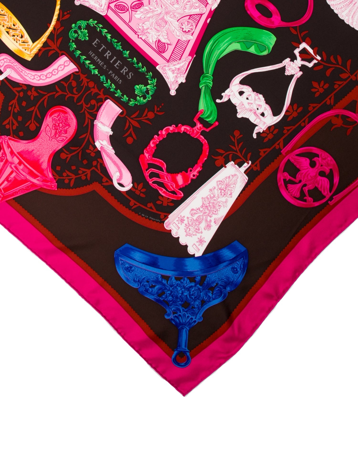 Hermès Etriers Remix Silk Scarf w/ Tags