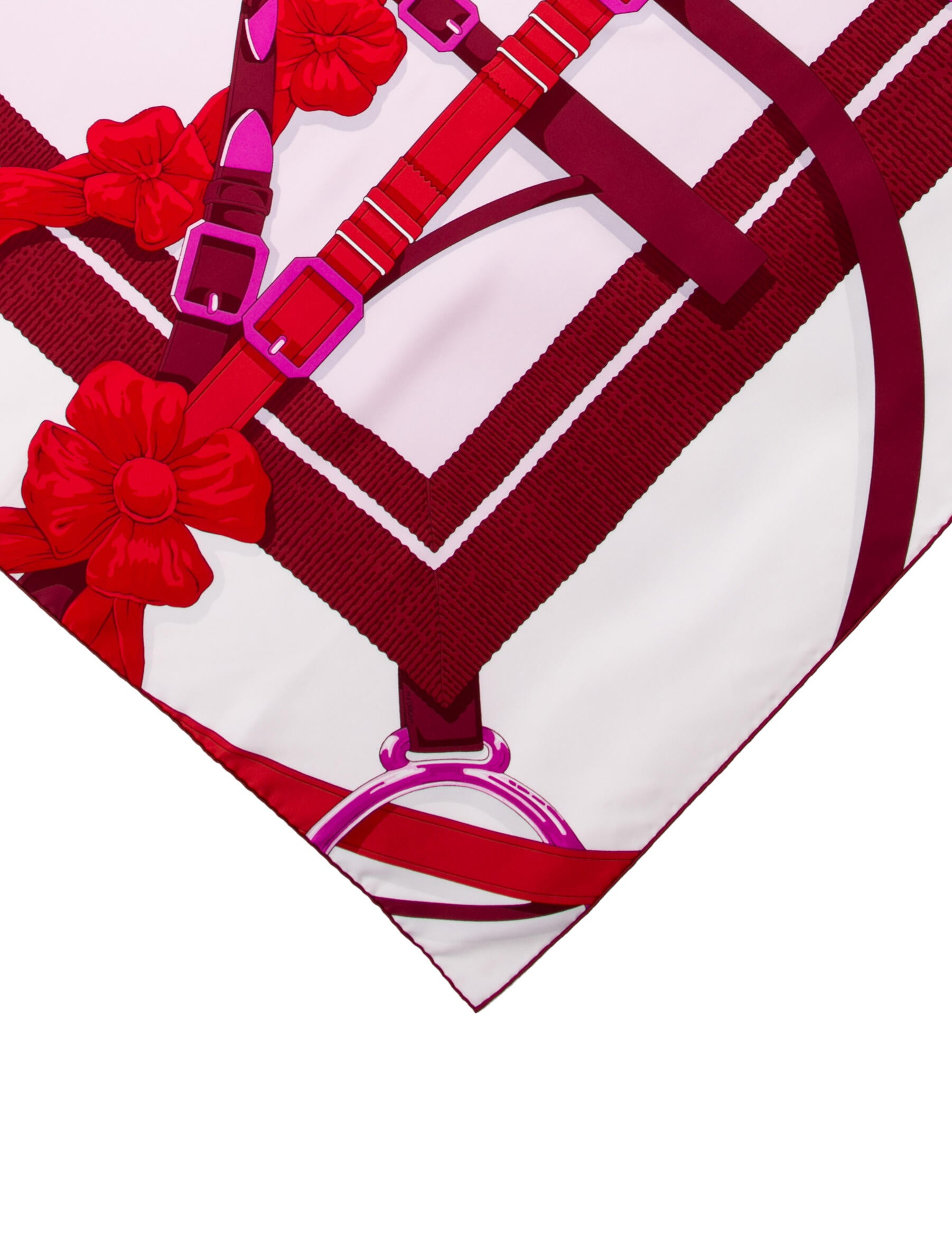 Hermès Grand Manege Detail Silk Scarf w/ Tags