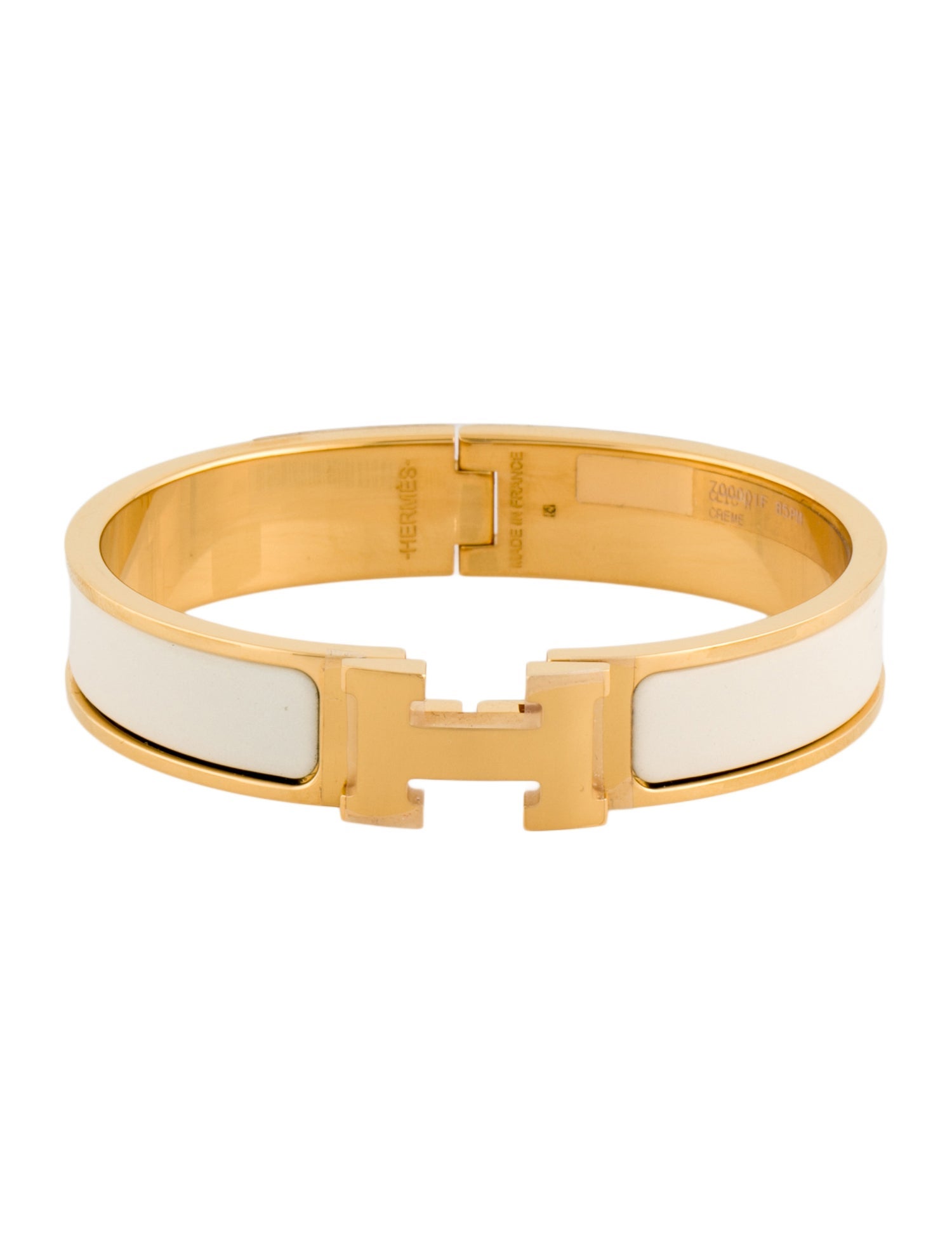Hermès Clic H Bangle Bracelet