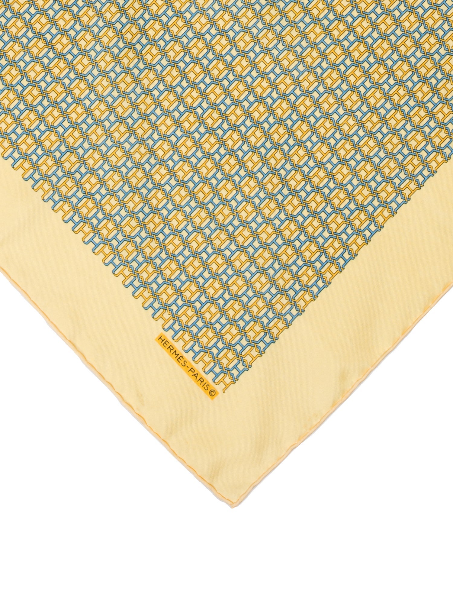 Hermès Silk Pocket Square