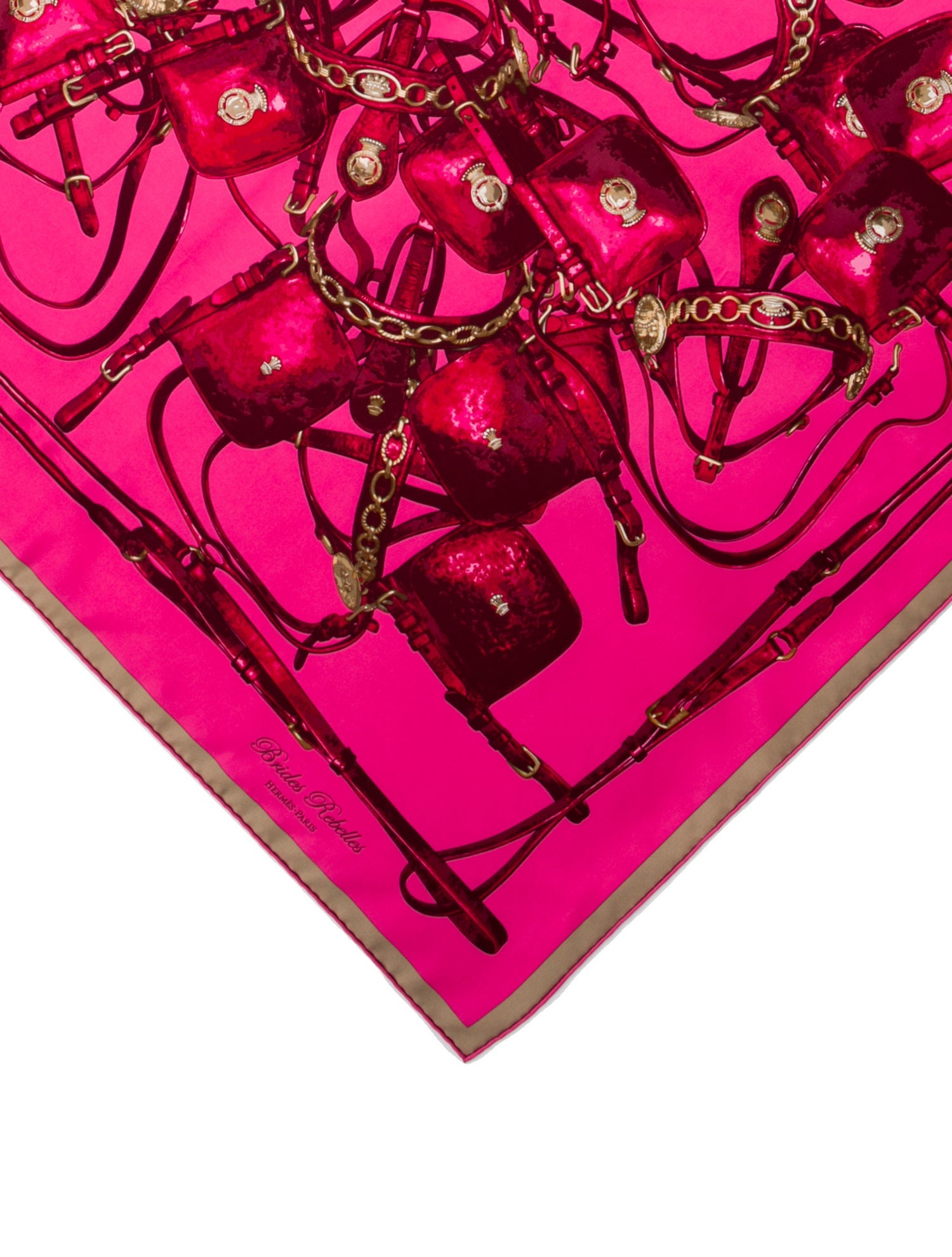 Hermès Brides Rebelles Silk Scarf Silk Scarf