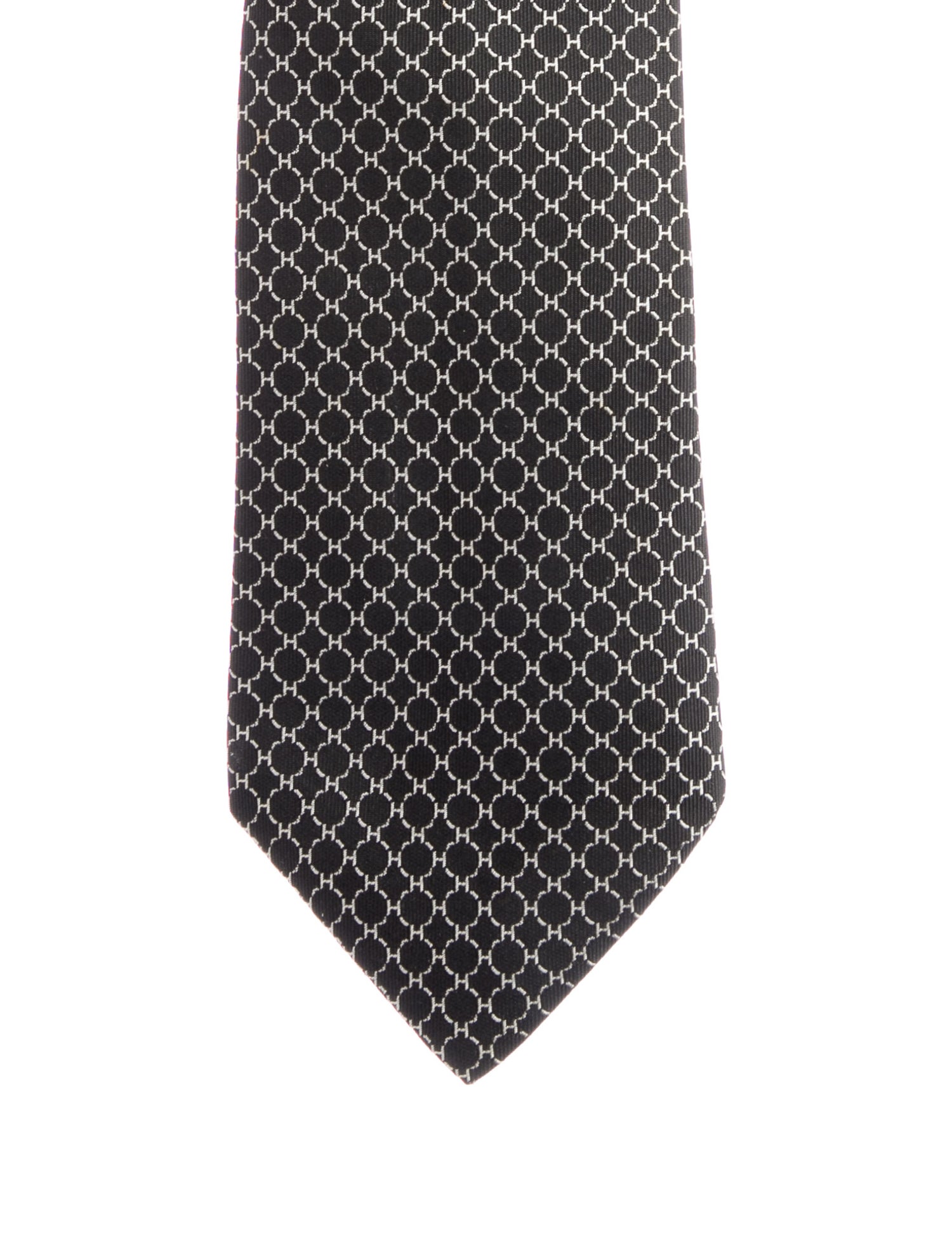 Hermès Silk Pattern Tie