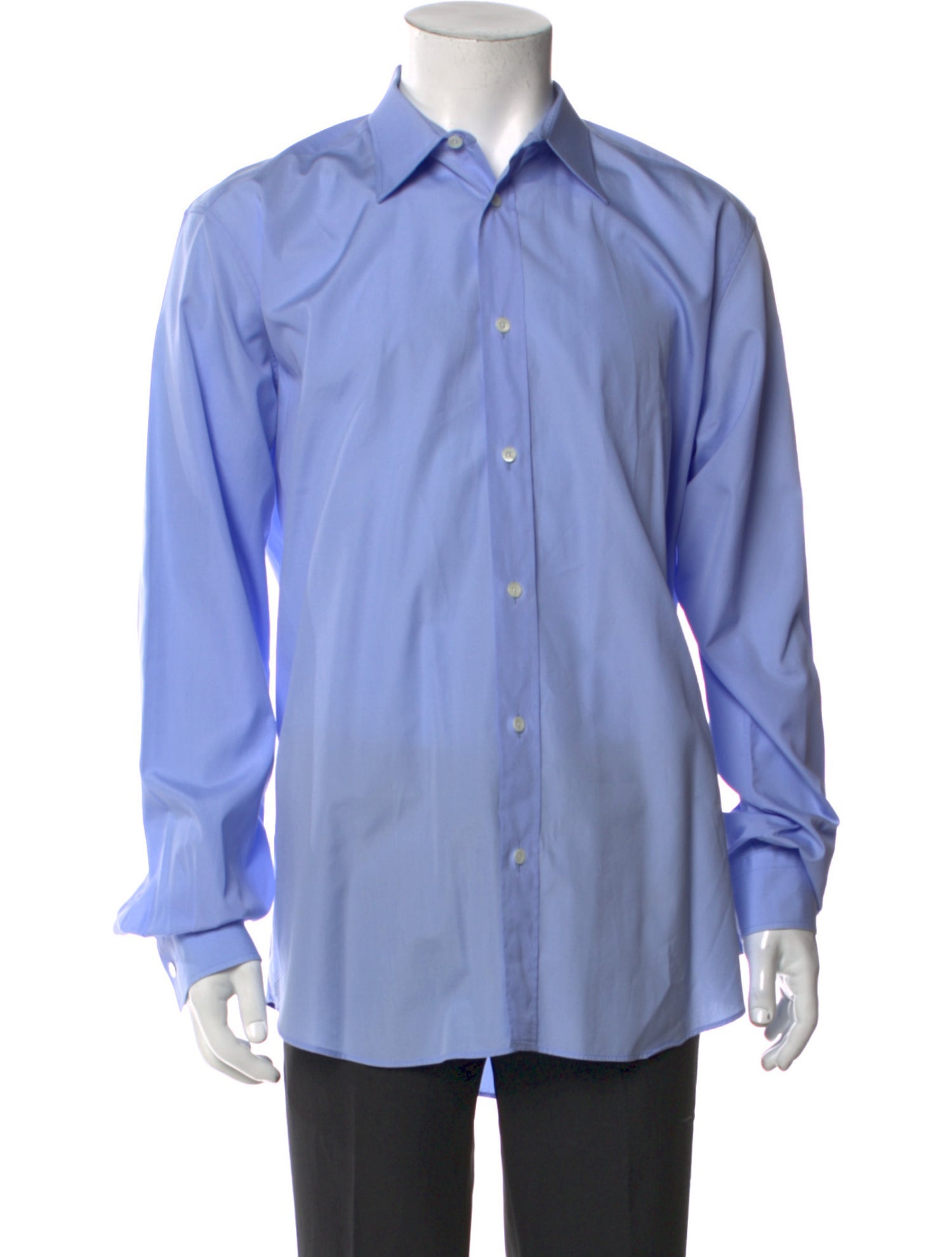 Hermès Long Sleeve Dress Shirt