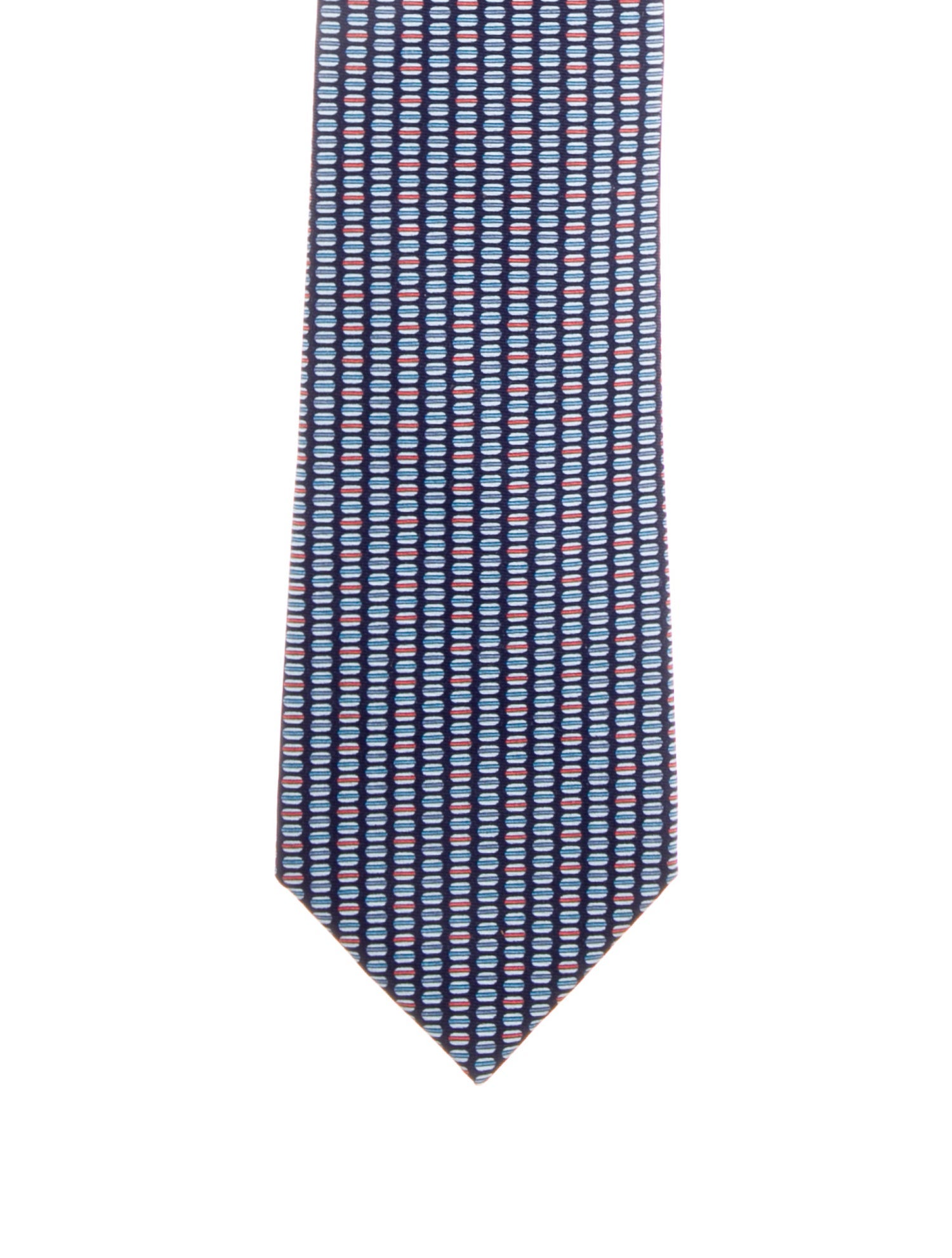Hermès Silk Patterned Tie