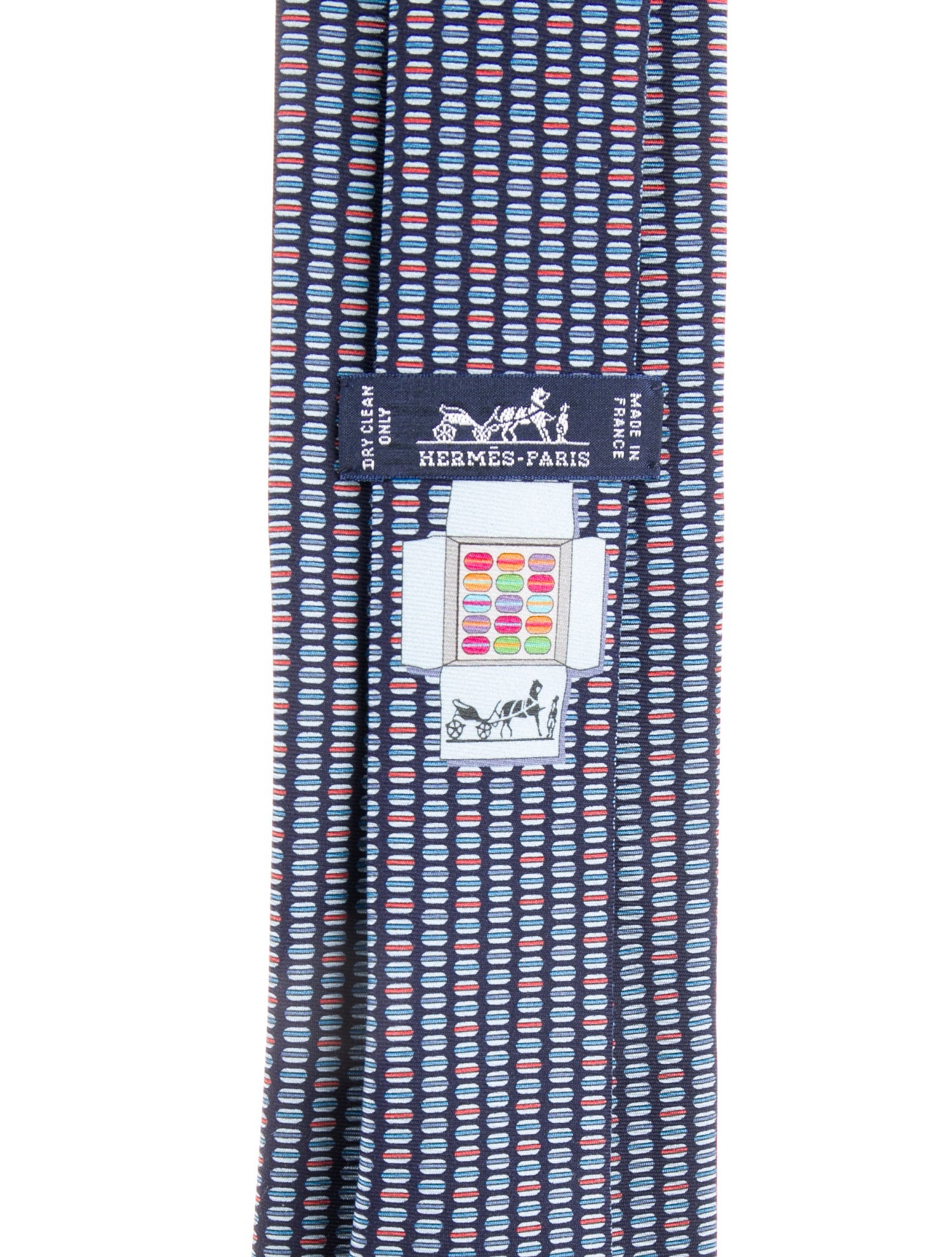 Hermès Silk Patterned Tie