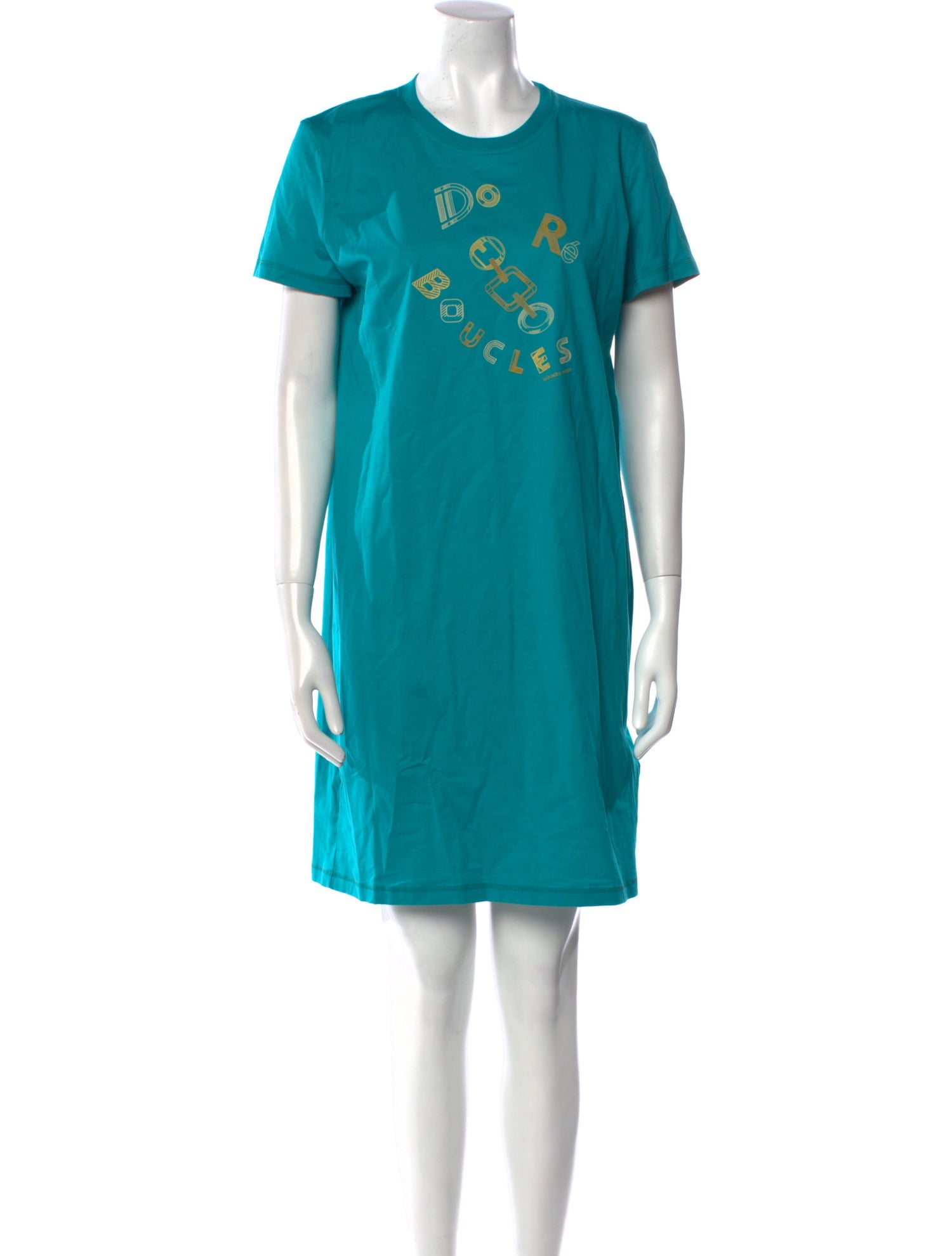 Hermès Crew Neck Mini Dress