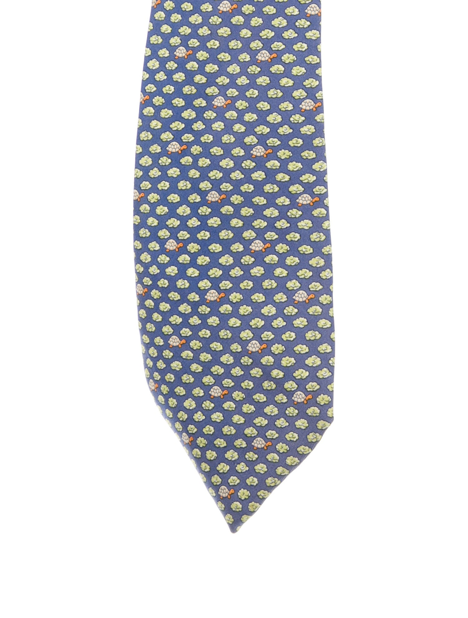 Hermès Silk Pattern Tie