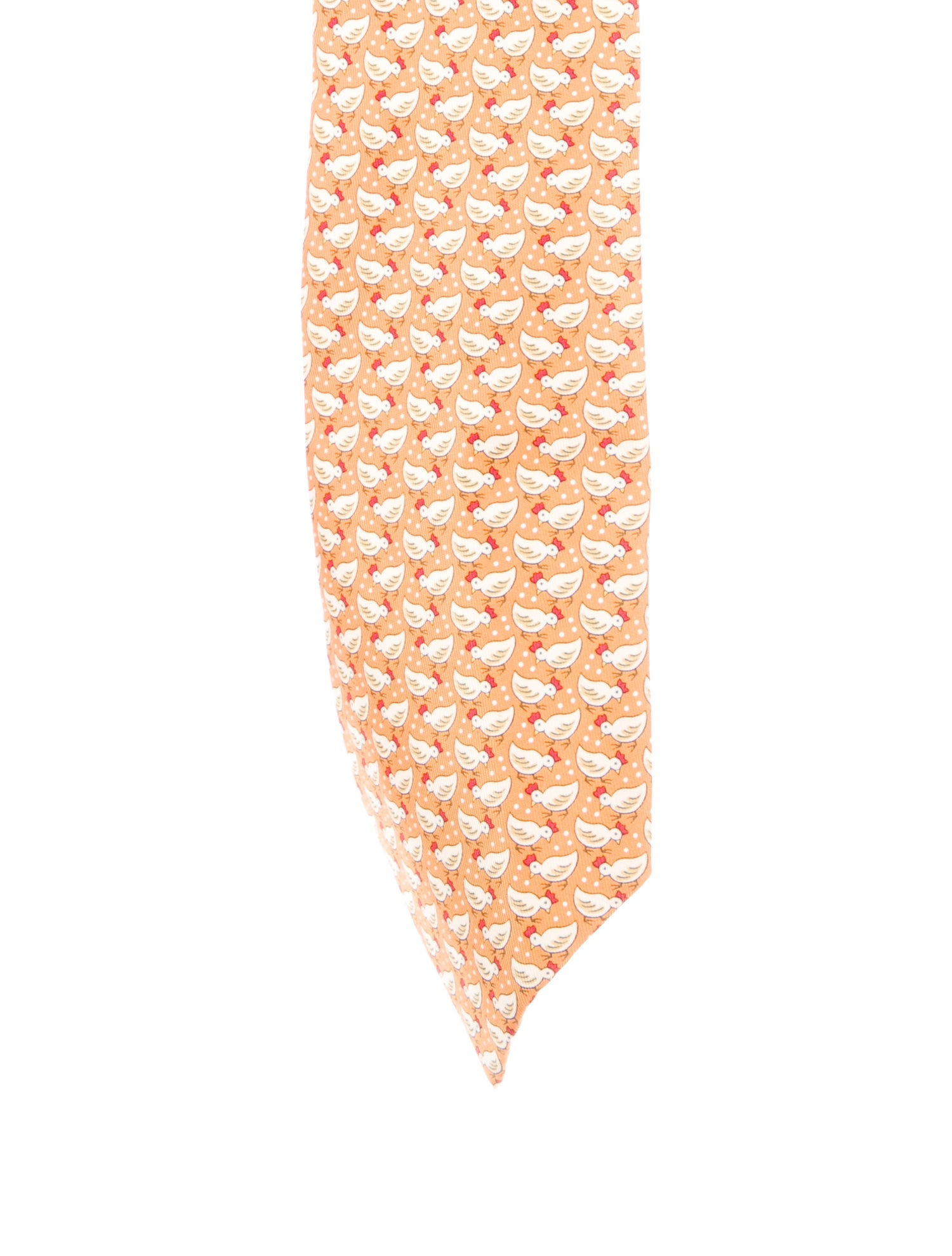 Hermès Silk Pattern Tie