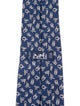 Hermès Silk Pattern Tie