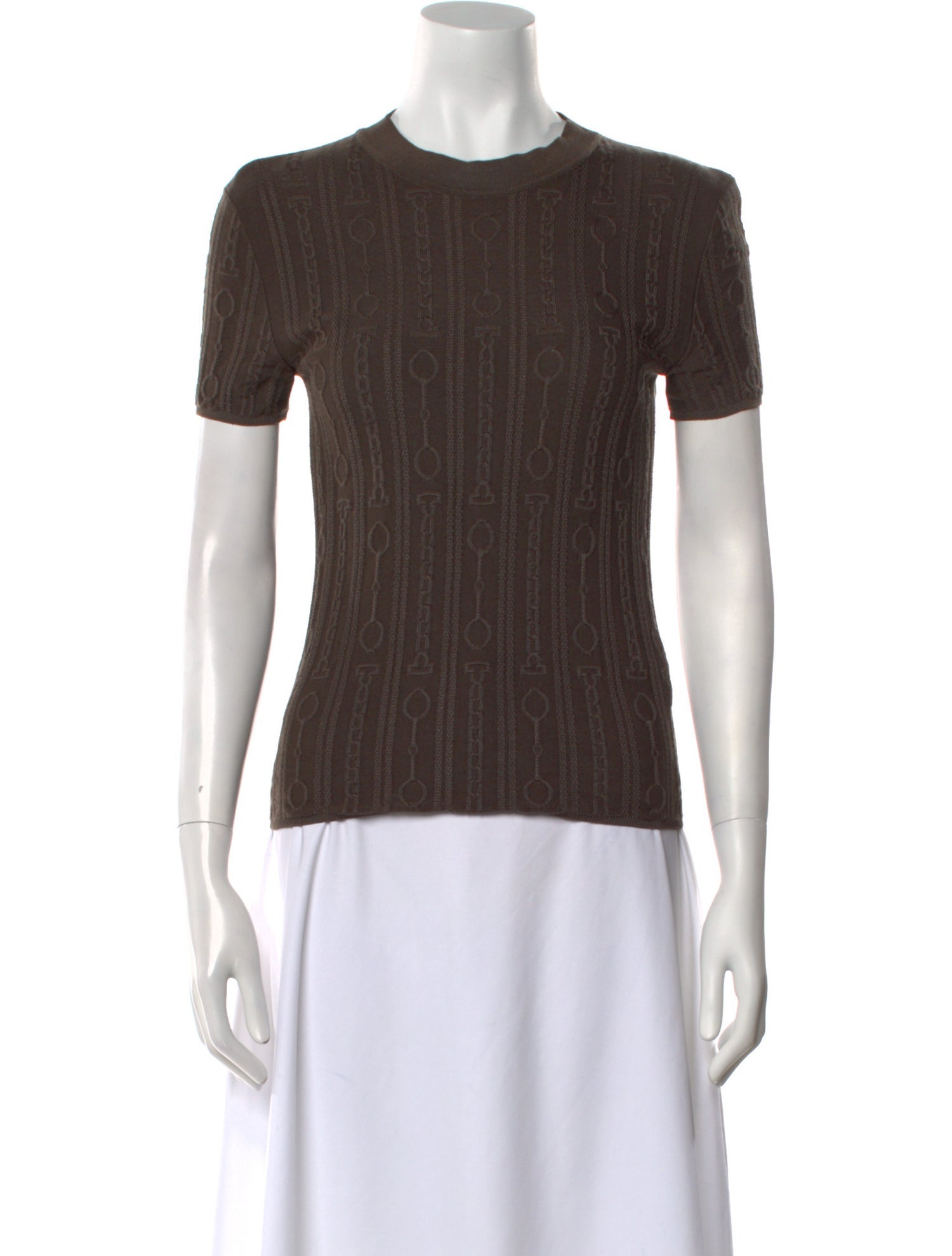 Hermès Crew Neck Sweater