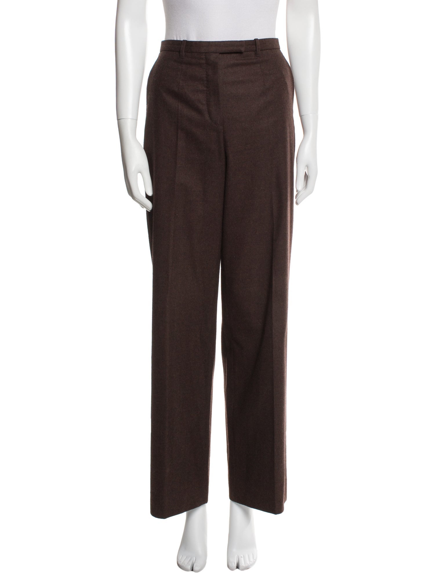 Hermès Virgin Wool Wide Leg Pants