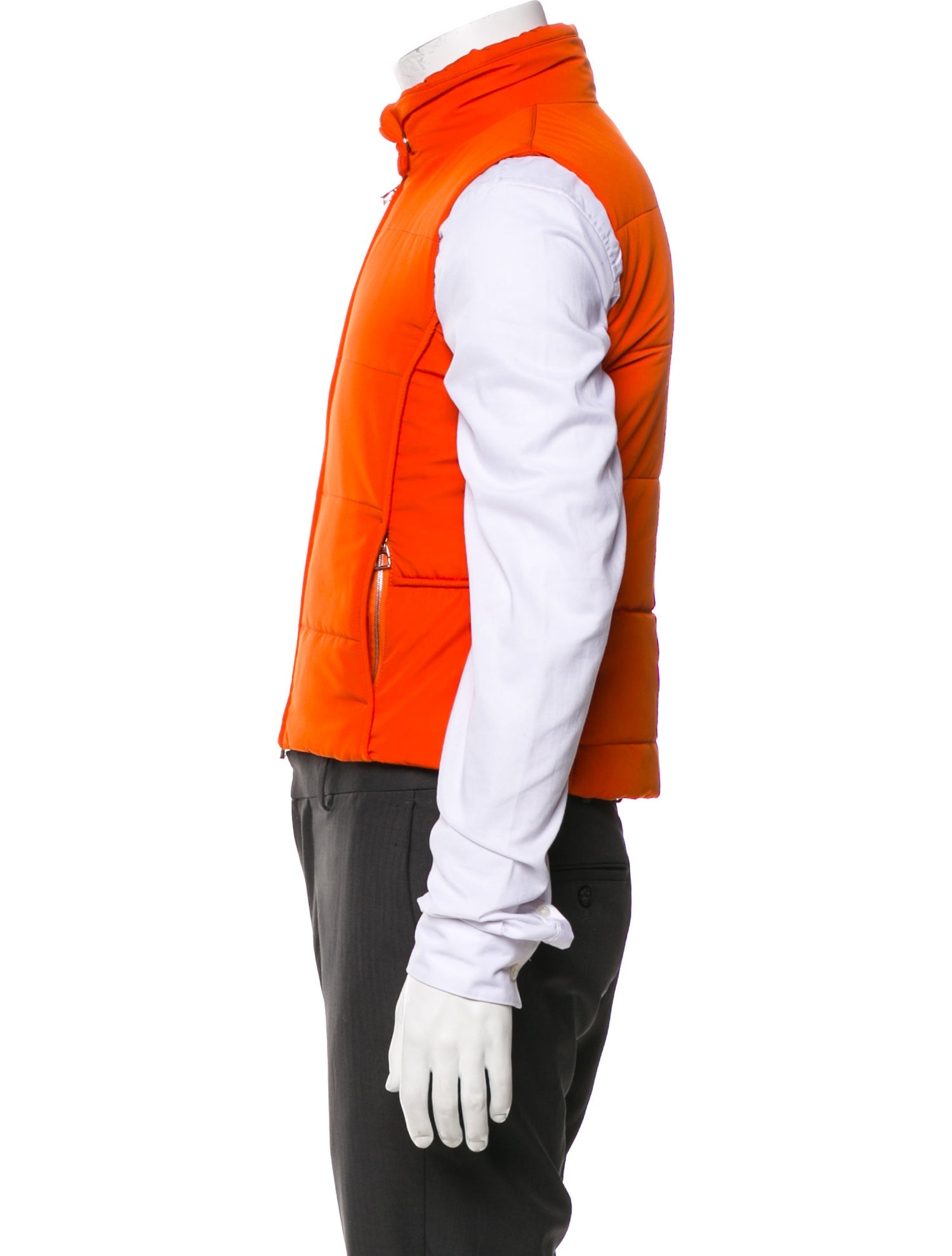Hermès Mock Neck Sleeveless Sweater Vest