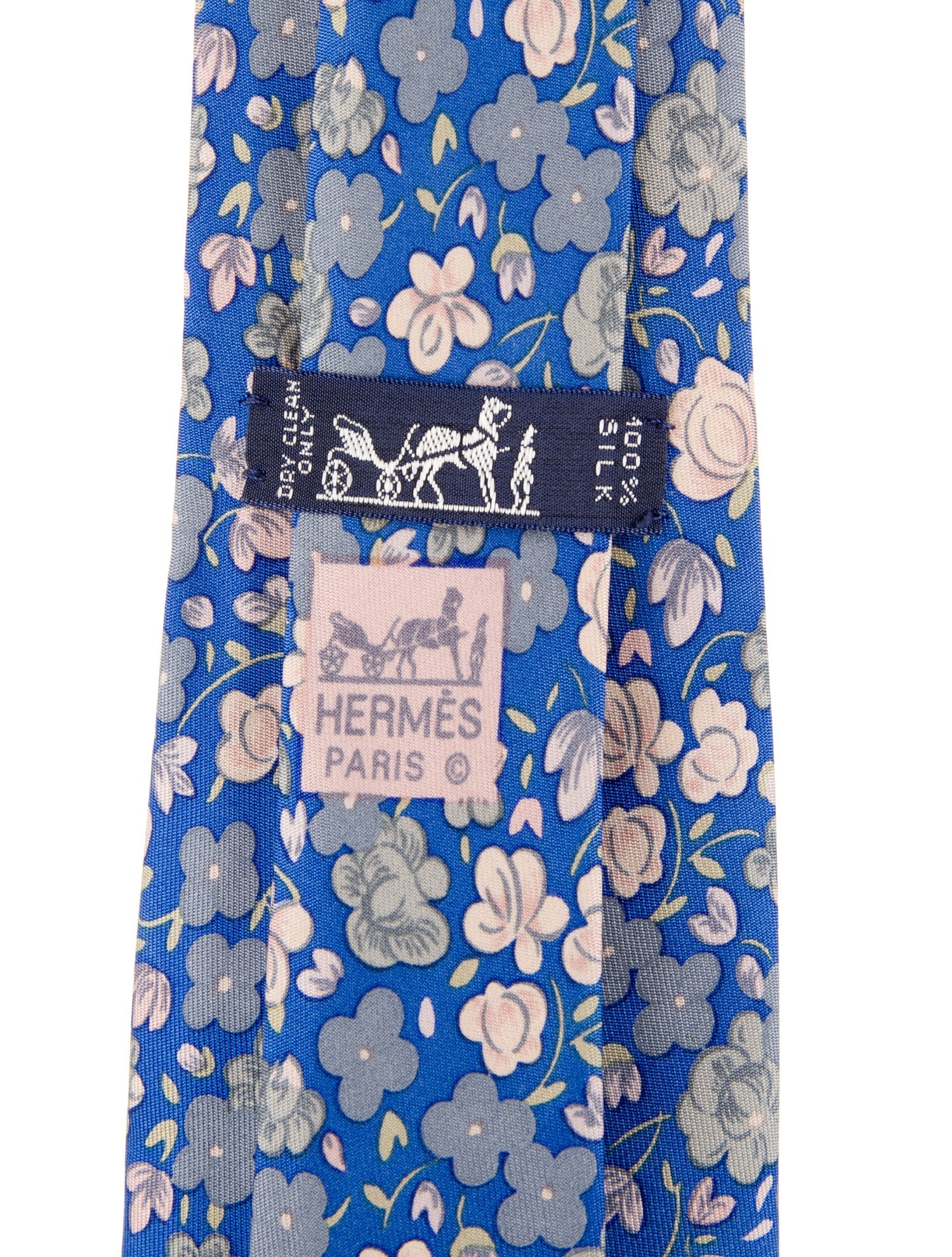 Hermès Silk Print Tie