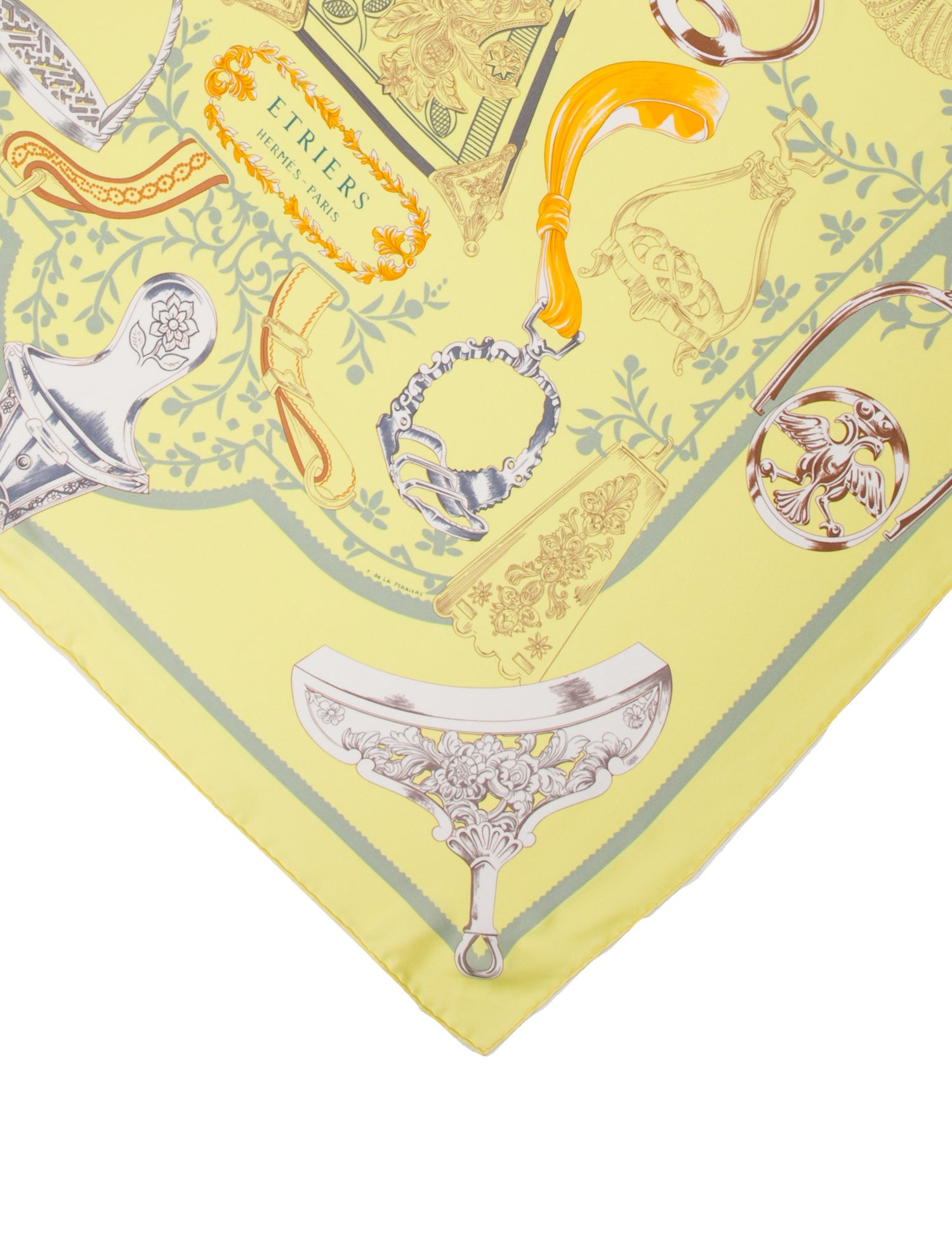 Hermès Etriers Silk Scarf w/ Tags