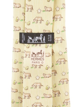 Hermès Silk Tie