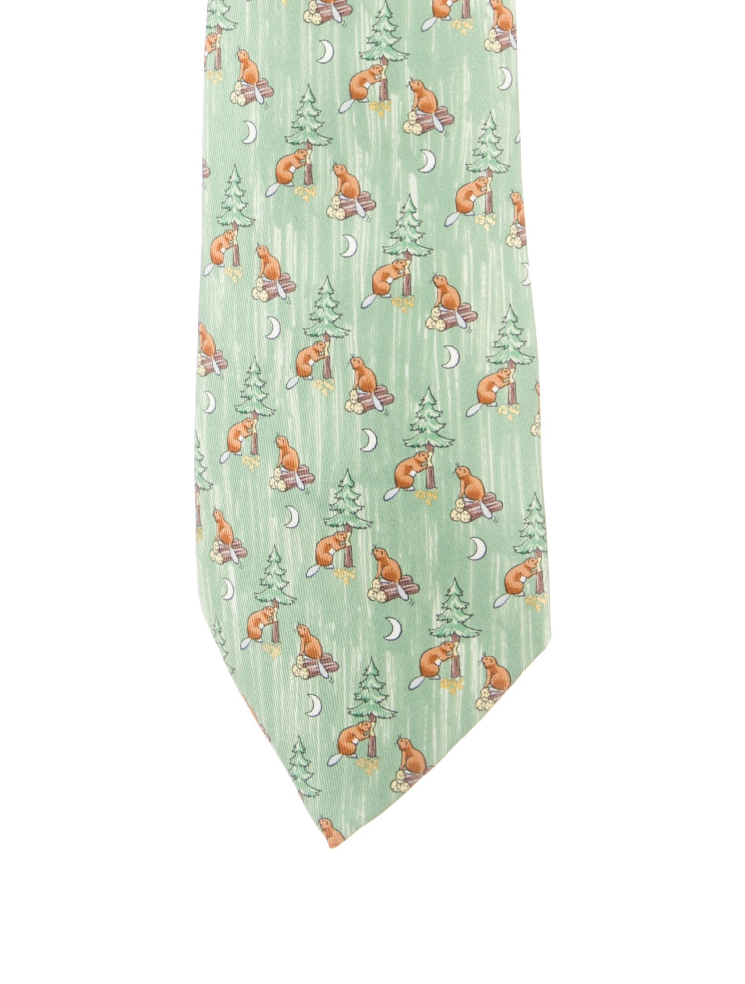 Hermès Silk Tie